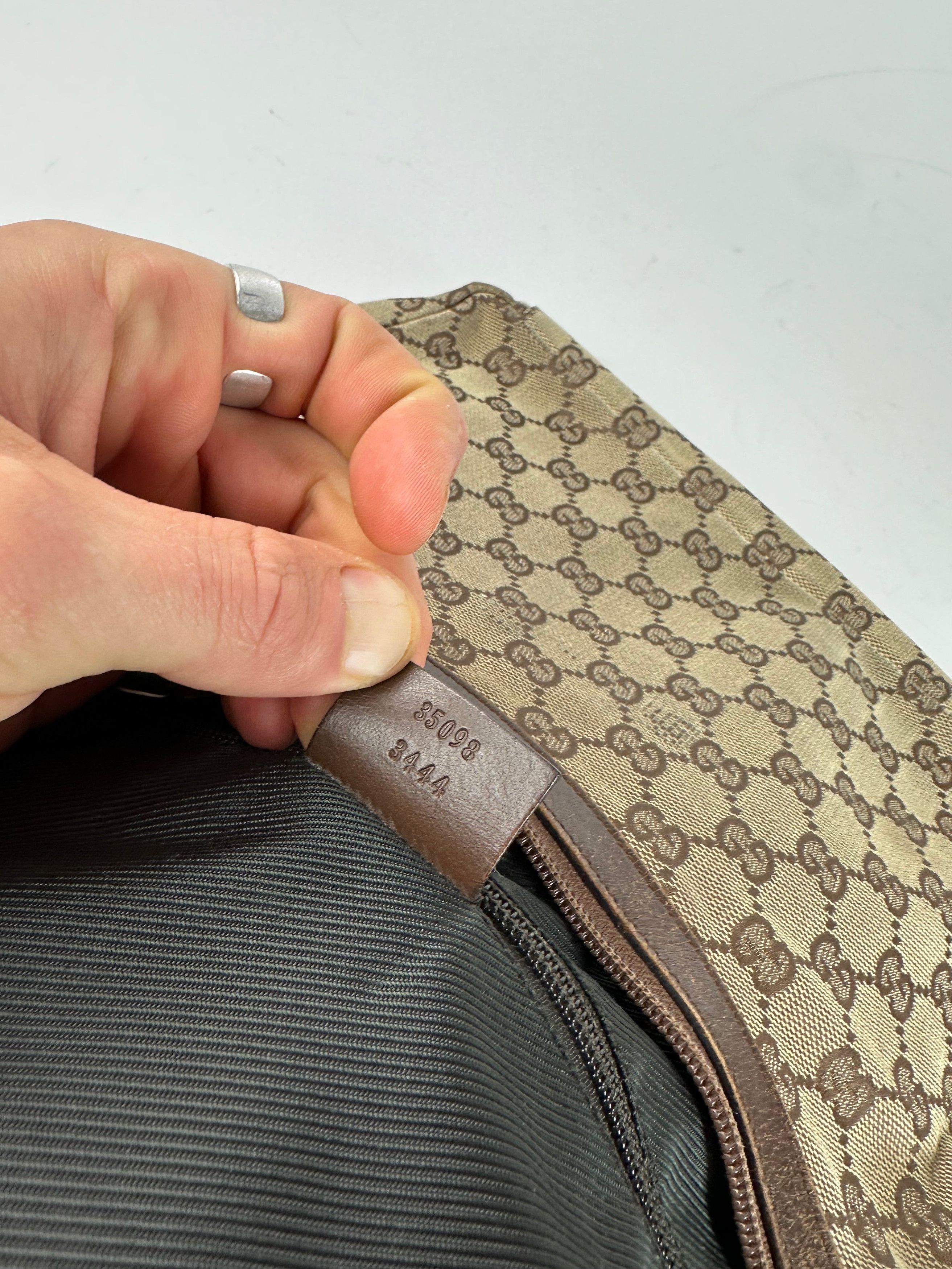 Gucci Vintage Monogram Multiway Bag Beige Brown Size ONE SIZE - 7 Thumbnail