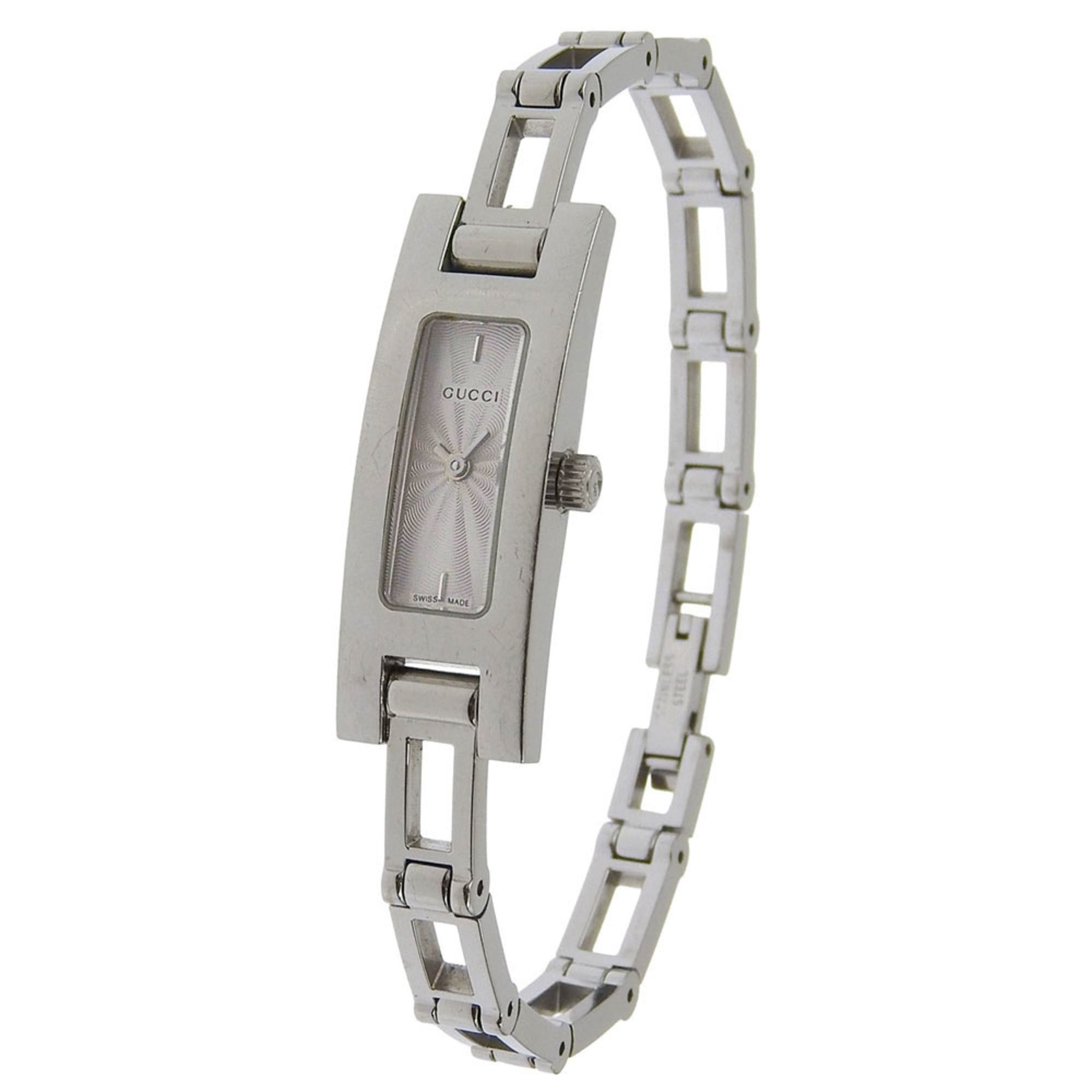 Gucci Gucci watch 3900L stainless steel quartz analog silver dial women's Size ONE SIZE - 2 Thumbnail