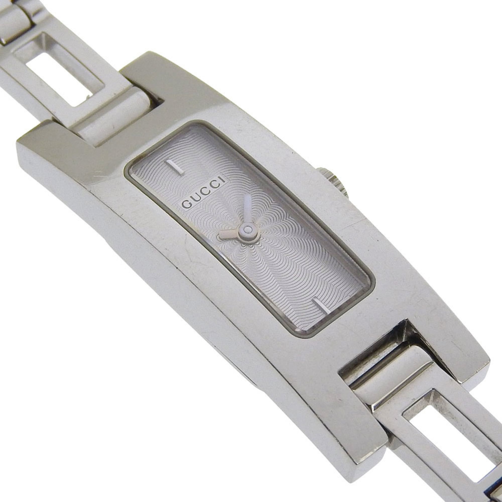Gucci Gucci watch 3900L stainless steel quartz analog silver dial women's Size ONE SIZE - 3 Thumbnail
