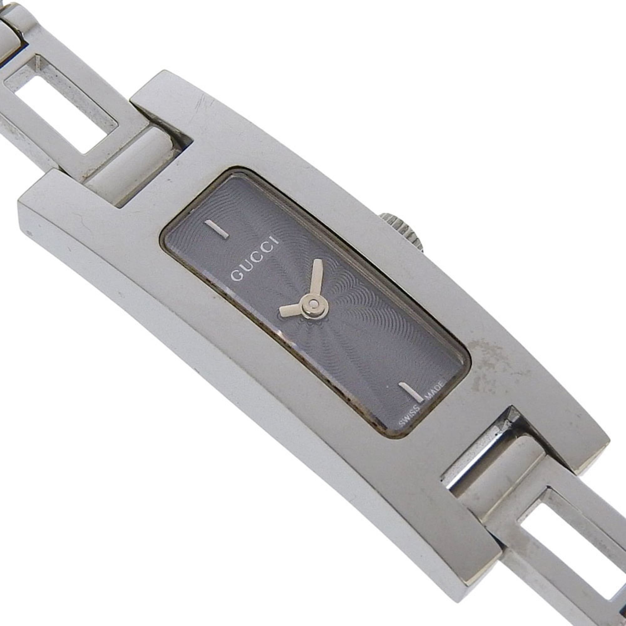 Gucci Gucci 3900L Stainless Steel Quartz Analog Watch with Black Dial for Women Size ONE SIZE - 3 Thumbnail