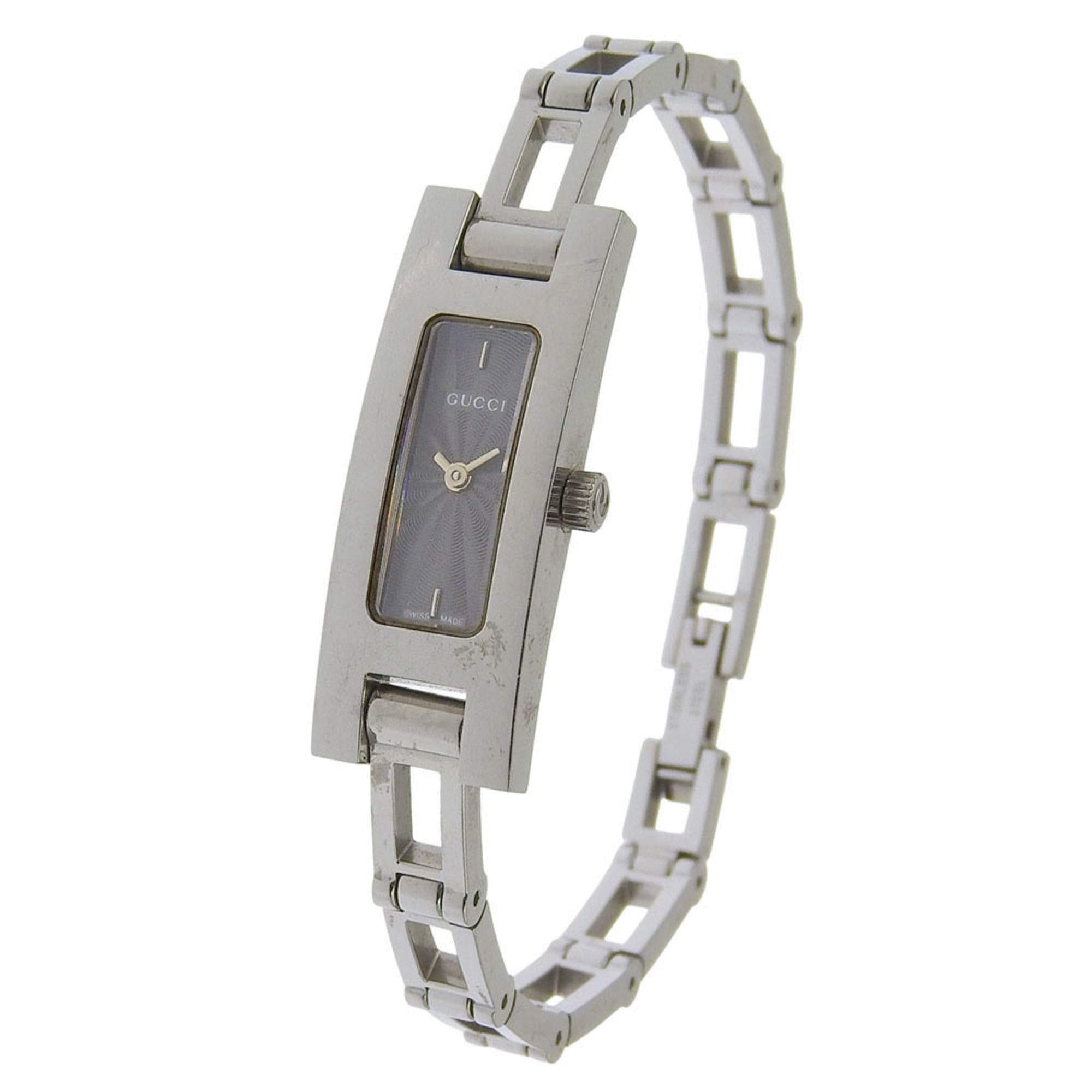 Gucci Gucci 3900L Stainless Steel Quartz Analog Watch with Black Dial for Women Size ONE SIZE - 2 Thumbnail