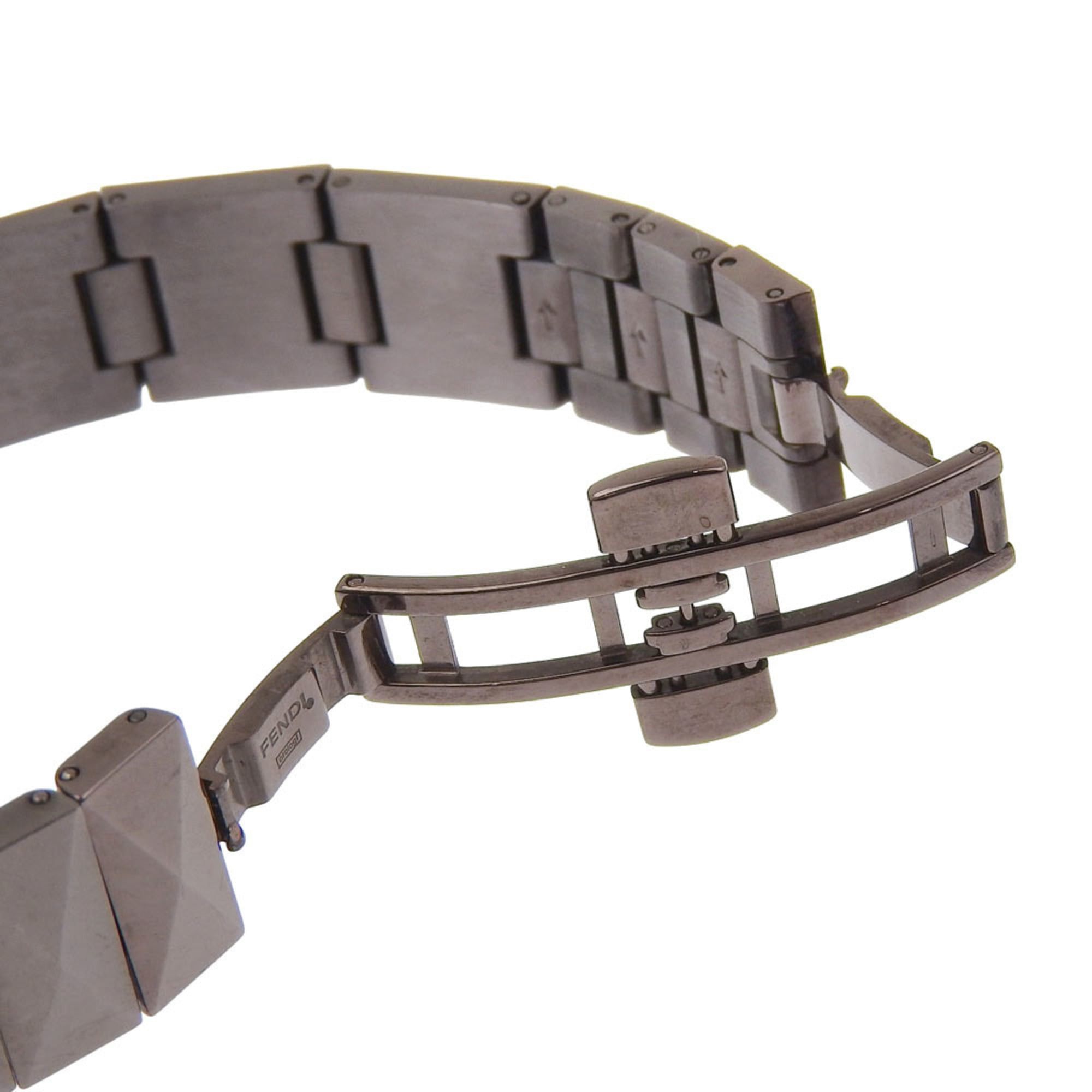 Fendi Fendi Pyramid Watch 4260L Stainless Steel Quartz Analog Brown Dial Women's Size ONE SIZE - 8 Thumbnail
