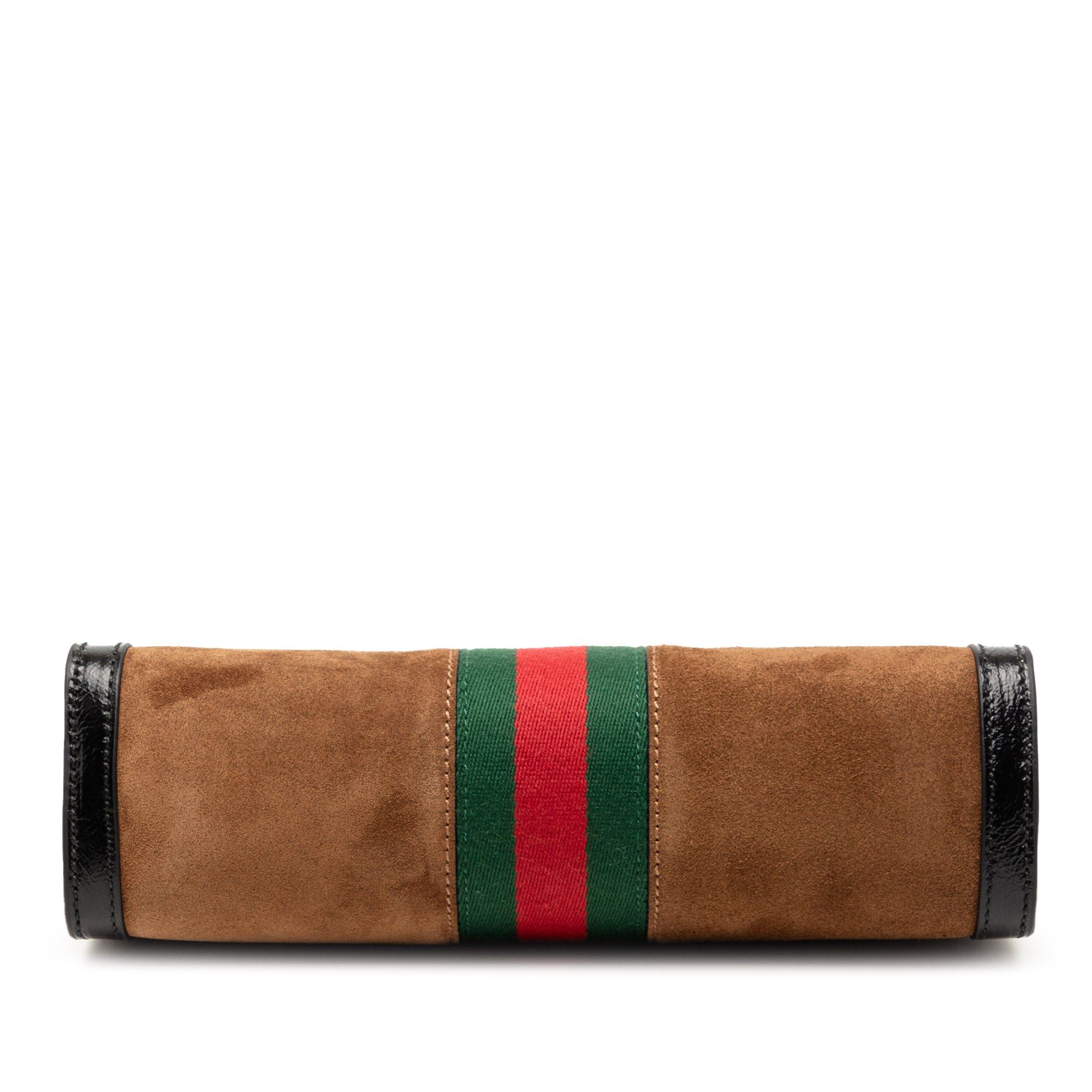 Gucci Small Suede Web Ophidia Chain Crossbody Size ONE SIZE - 3 Thumbnail