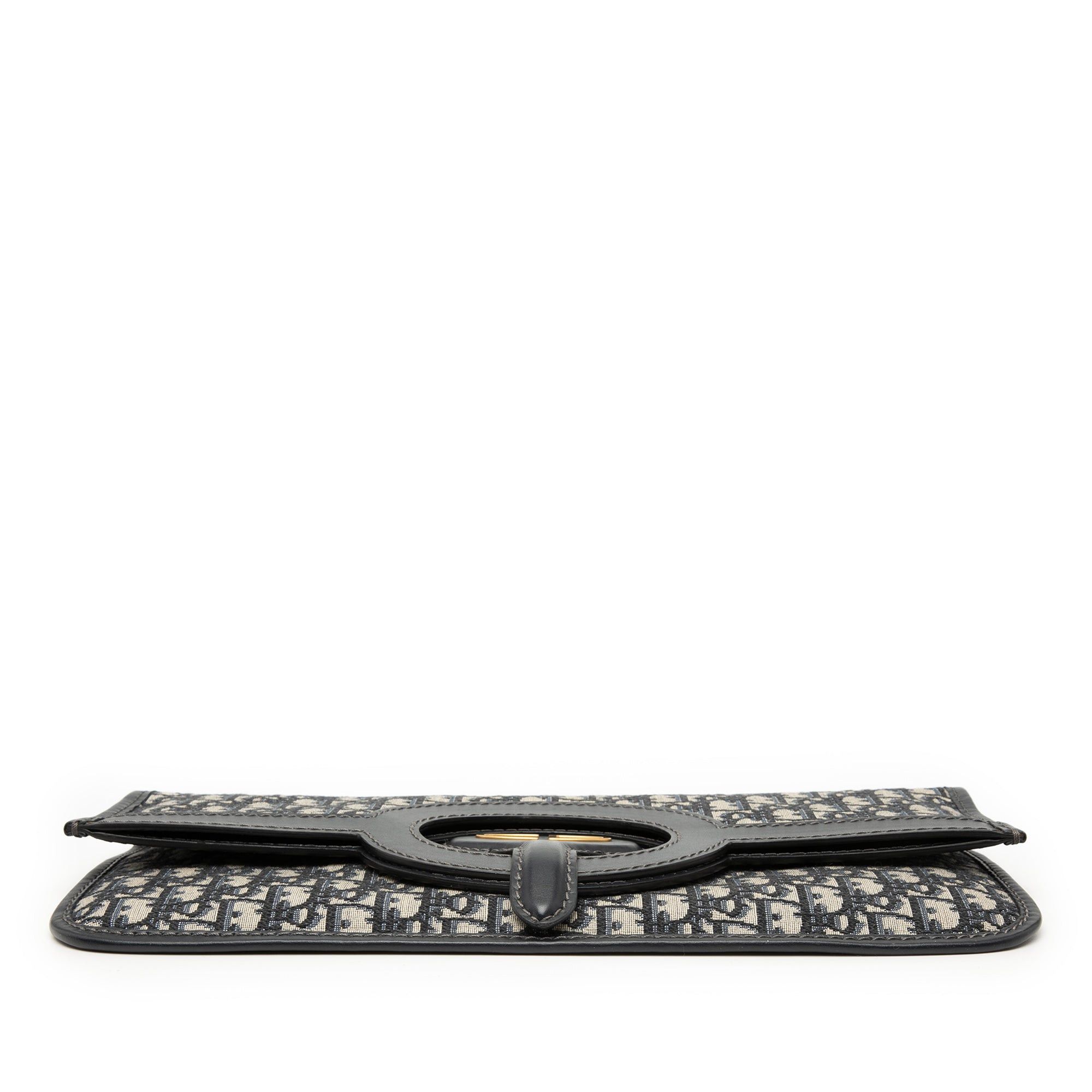 Dior Oblique Canvas Fold Over Clutch Size ONE SIZE - 3 Thumbnail