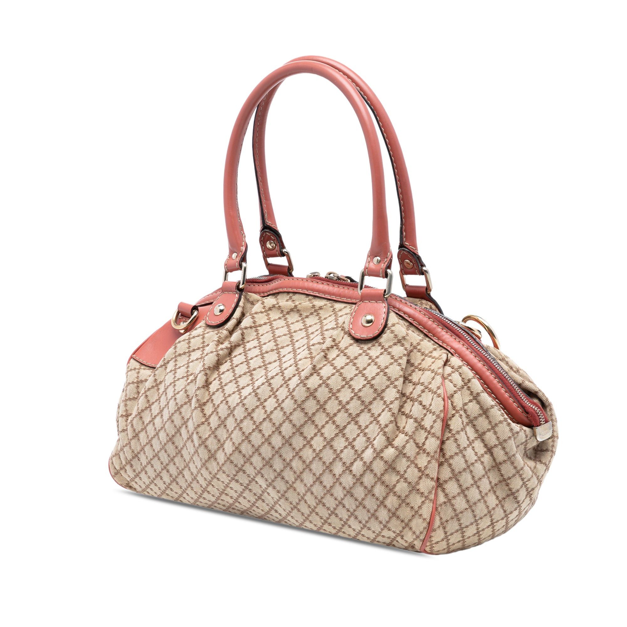 Gucci Diamante Canvas Sukey Satchel Size ONE SIZE - 2 Thumbnail