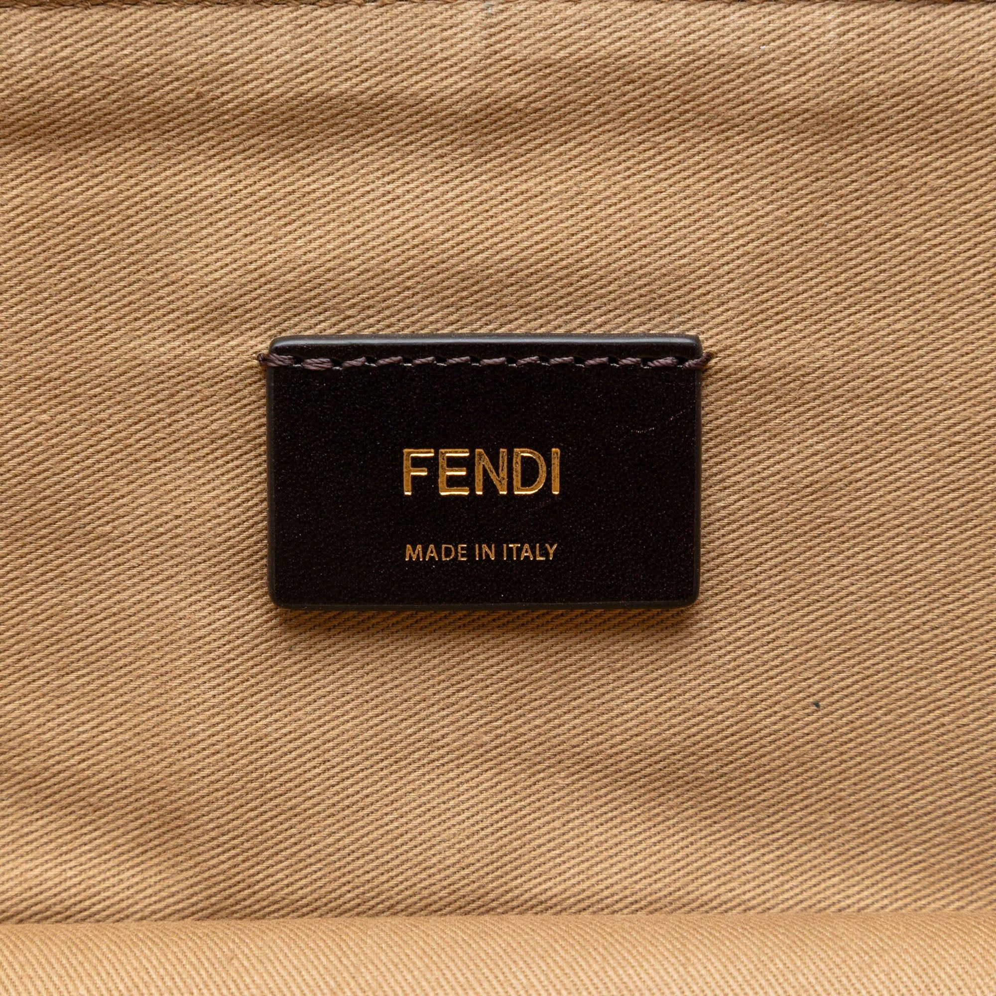 Fendi Zucca Coated Canvas Karligraphy Travel Bag Size ONE SIZE - 5 Thumbnail