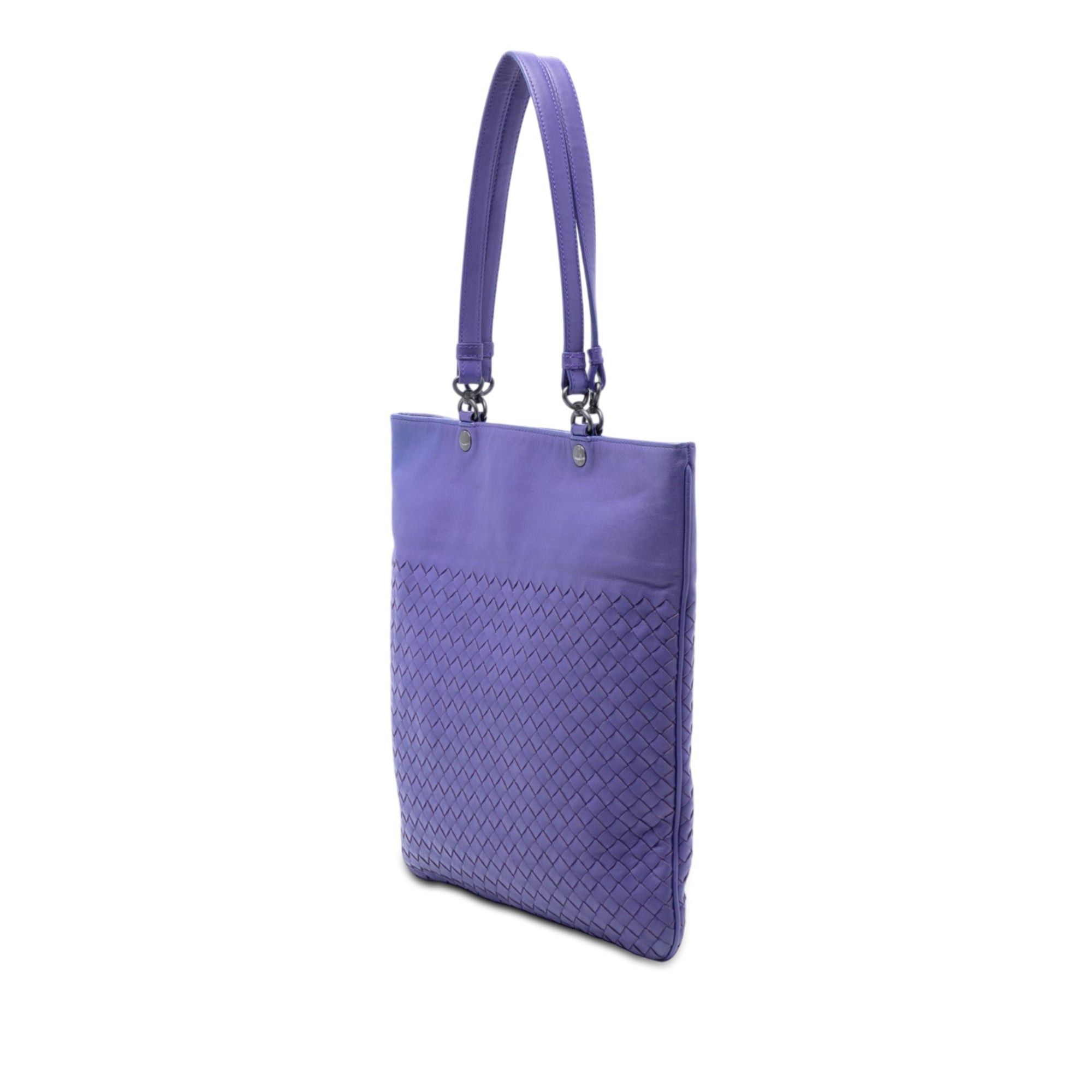 Bottega Veneta Nappa Intrecciato Flat Tote Size ONE SIZE - 2 Thumbnail