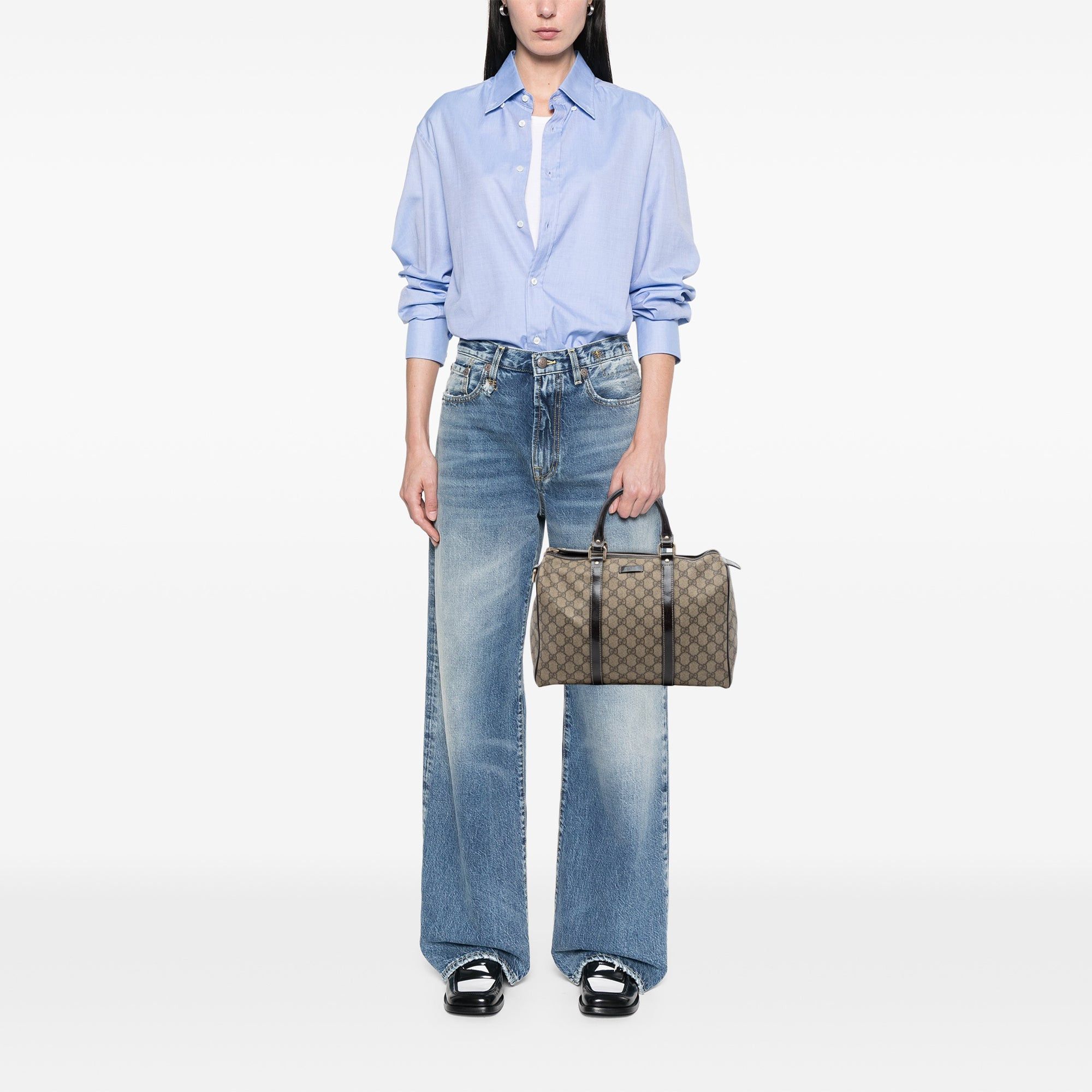 Gucci Medium GG Supreme Joy Boston Bag Size ONE SIZE - 8 Thumbnail