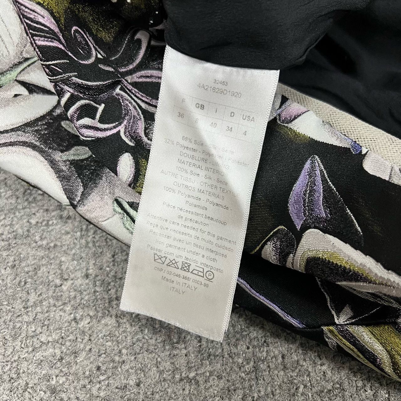 Dior Dior Runway Floral Embroidery Dress Size XS / US 0-2 / IT 36-38 - 6 Thumbnail
