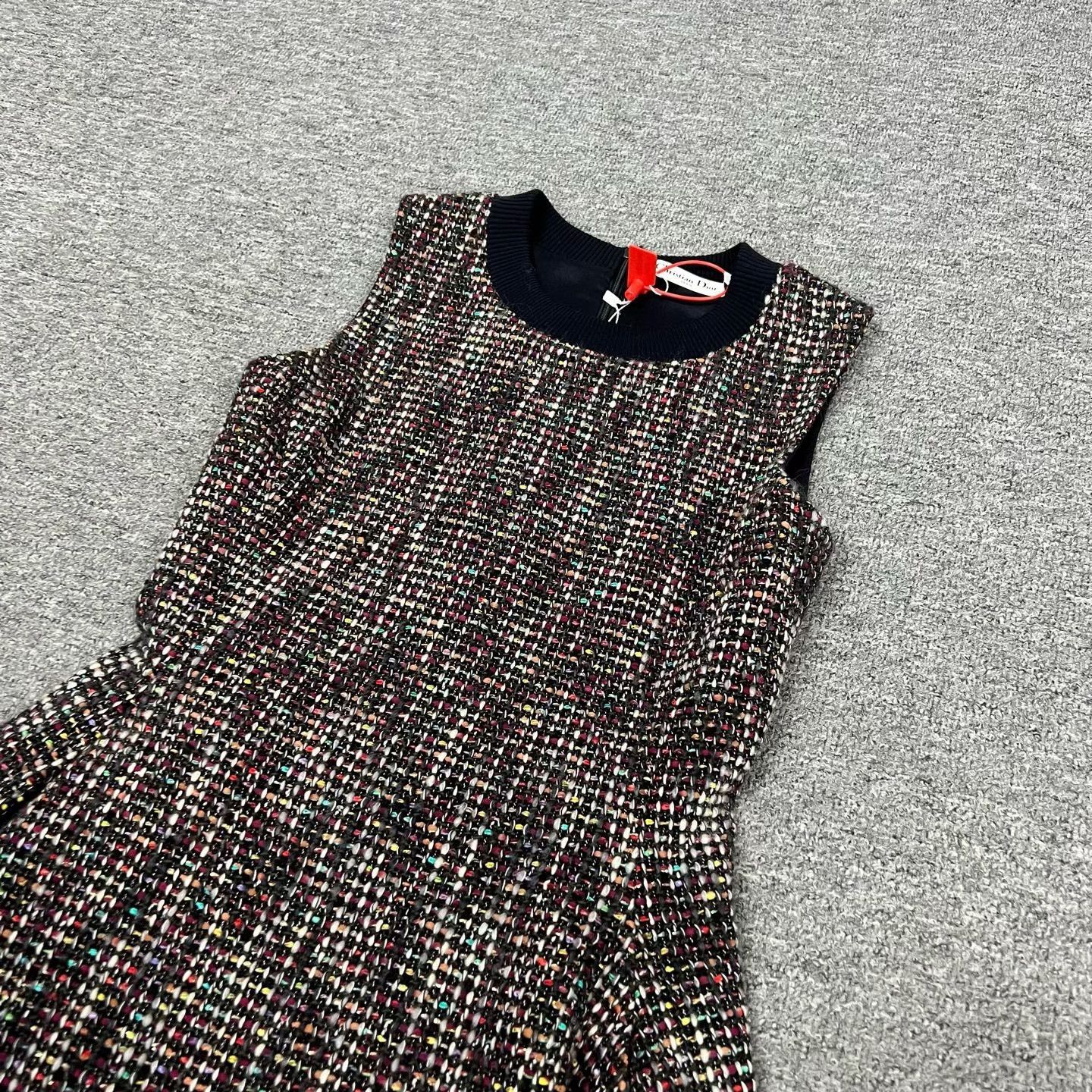 Dior Dior Runway Colorful Woven Sleeveless Dress Size S / US 4 / IT 40 - 3 Thumbnail
