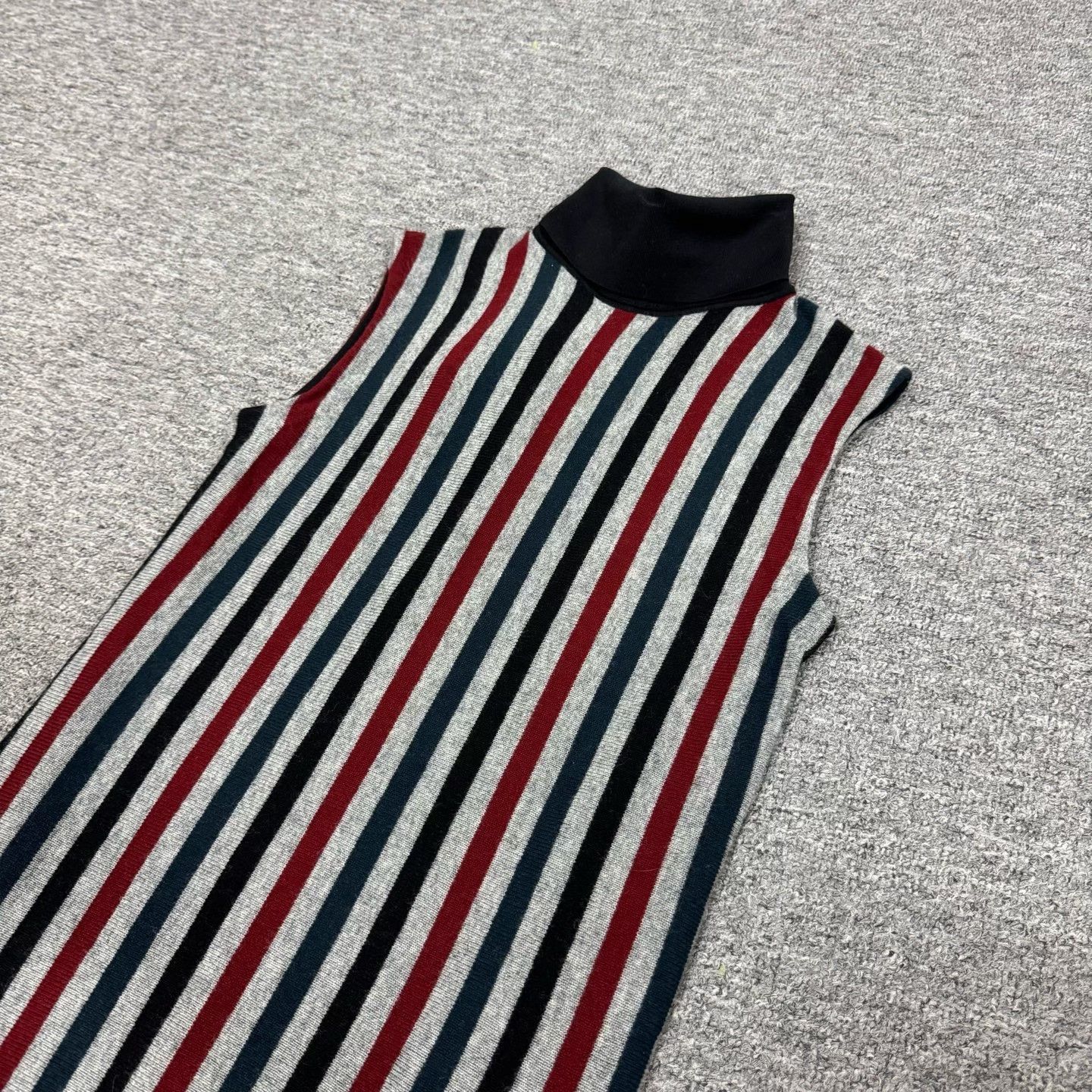 Louis Vuitton Louis Vuitton Striped Cashmere Wool Knit Sleeveless Dress Size XS / US 0-2 / IT 36-38 - 3 Thumbnail