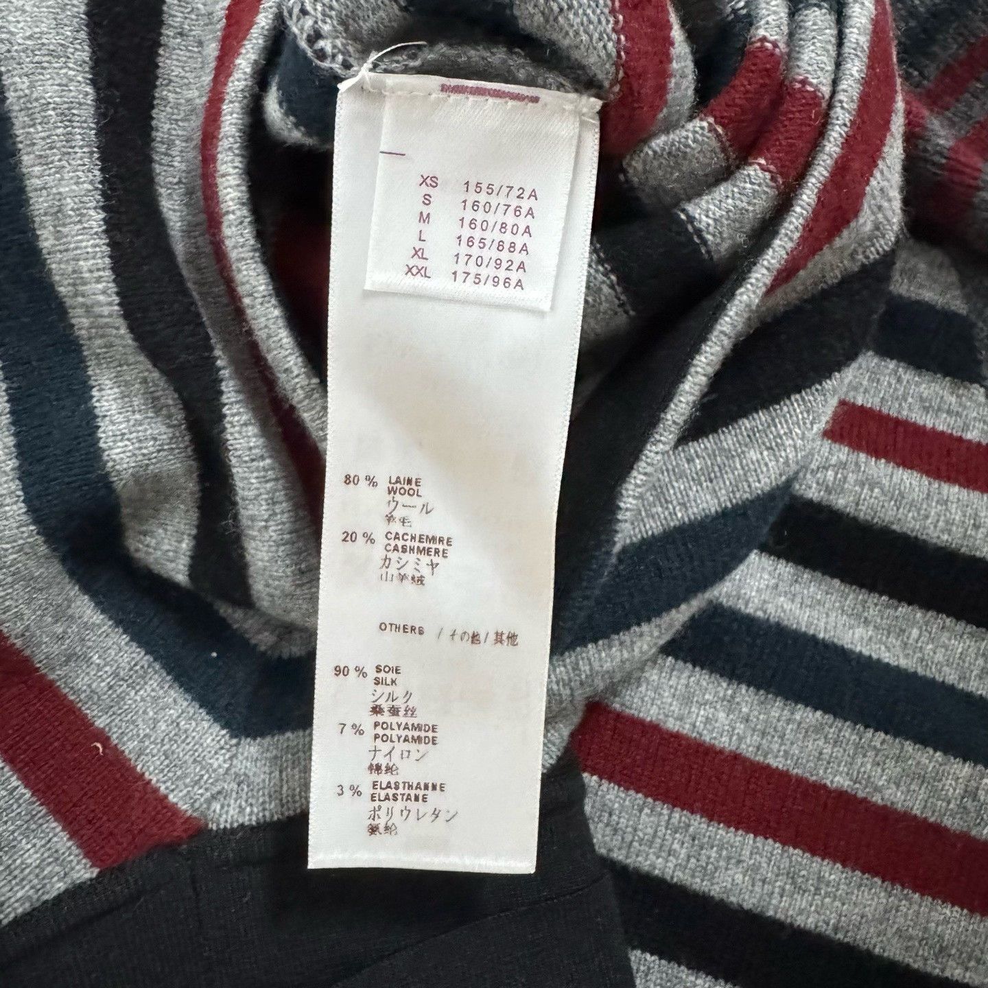 Louis Vuitton Louis Vuitton Striped Cashmere Wool Knit Sleeveless Dress Size XS / US 0-2 / IT 36-38 - 8 Thumbnail