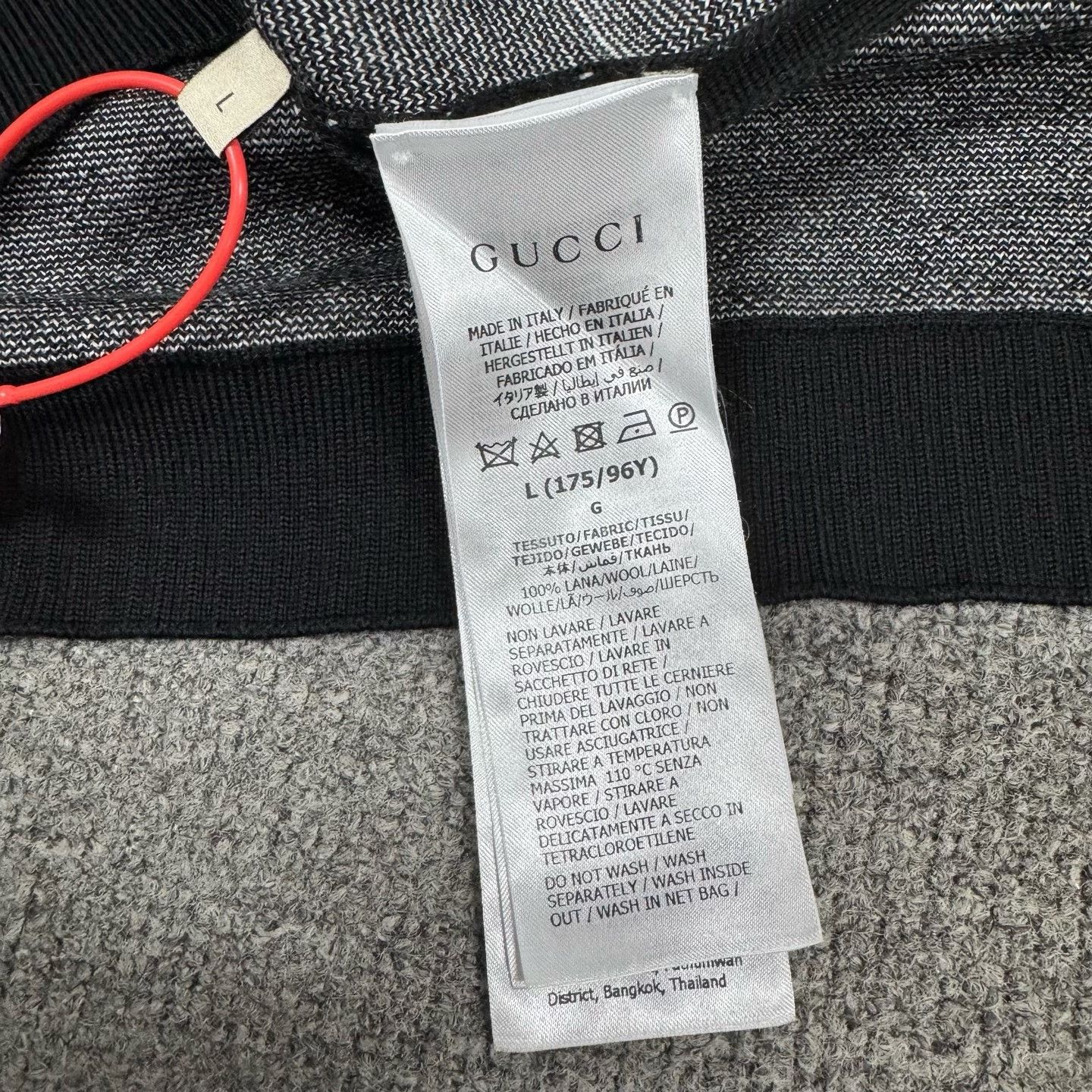 Gucci Gucci Collar Tie Wool Knit Dress L Size L / US 10 / IT 46 - 5 Thumbnail