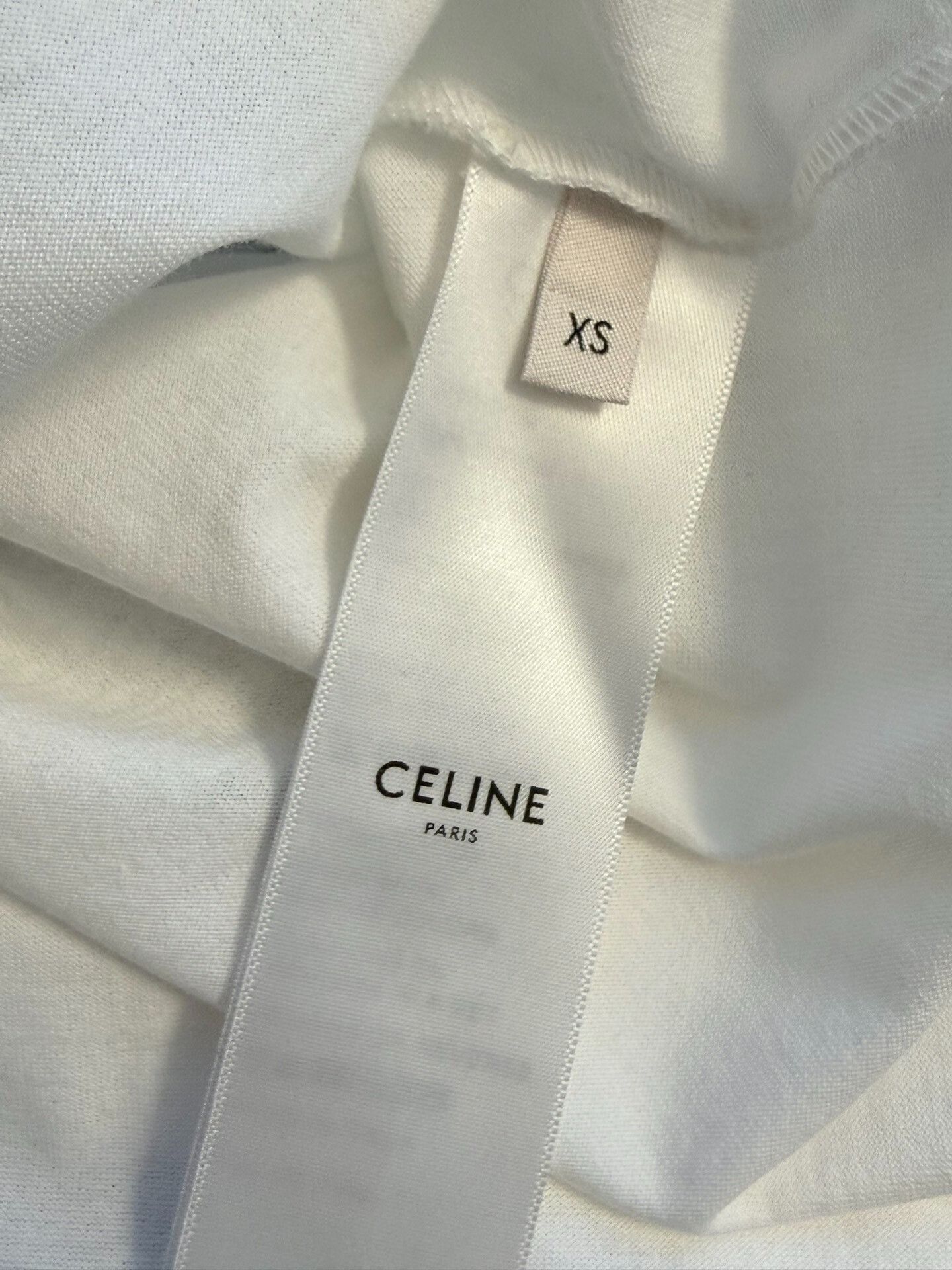 Celine Celine Logo Panda Color White T-Shirt Size XS / US 0-2 / IT 36-38 - 5 Thumbnail