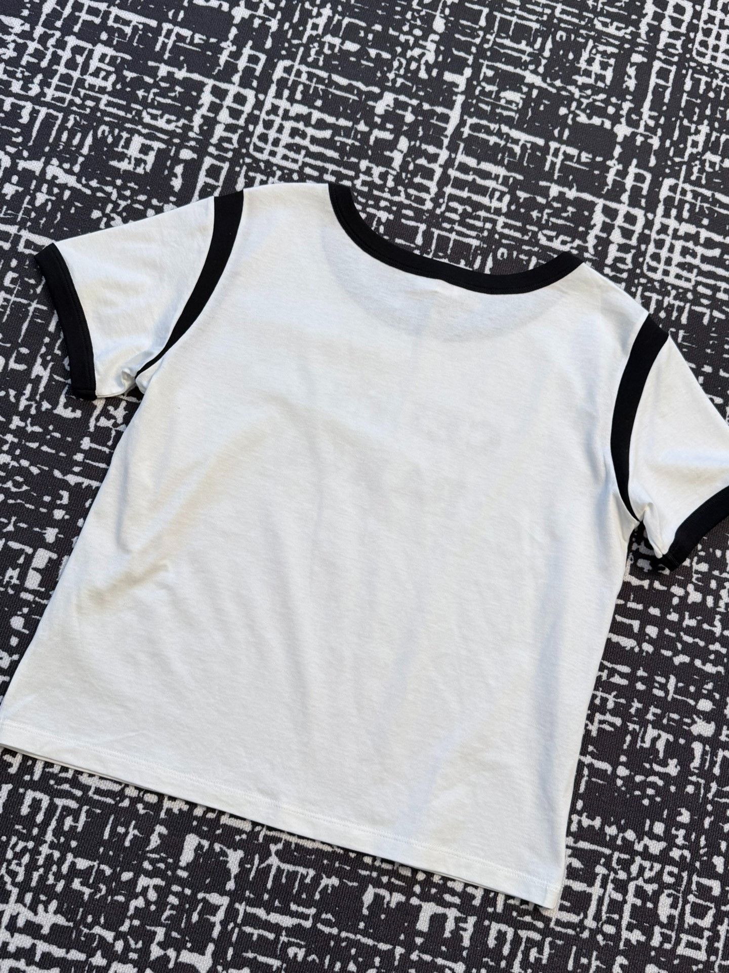 Celine Celine Logo Panda Color White T-Shirt Size XS / US 0-2 / IT 36-38 - 4 Thumbnail
