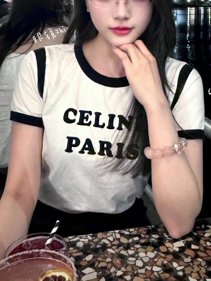 Celine Celine Logo Panda Color White T-Shirt Size XS / US 0-2 / IT 36-38 - 7 Thumbnail