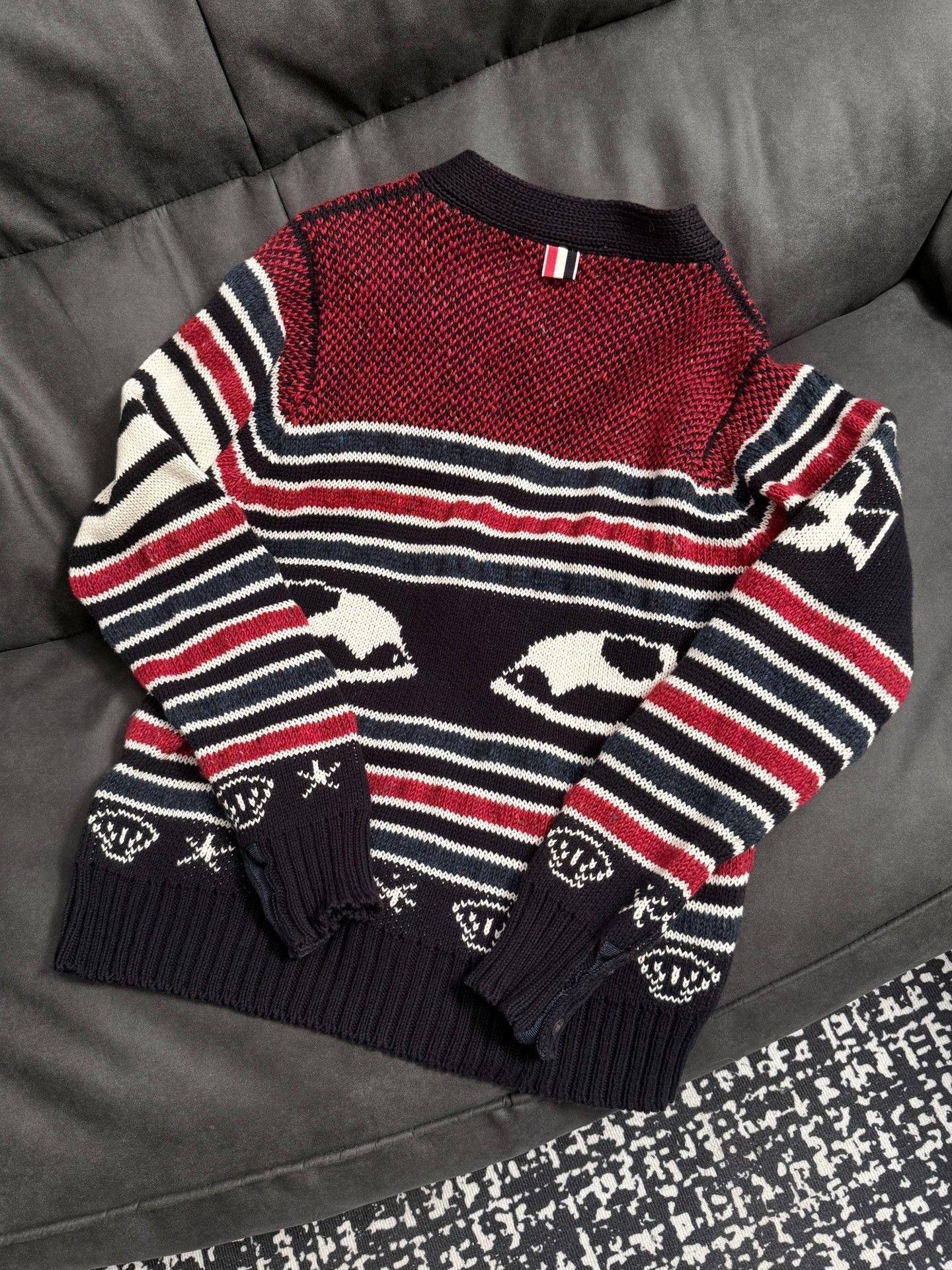 Thom Browne Thom Browne Knit Cardigan Size 2 Size US M / EU 48-50 / 2 - 6 Thumbnail