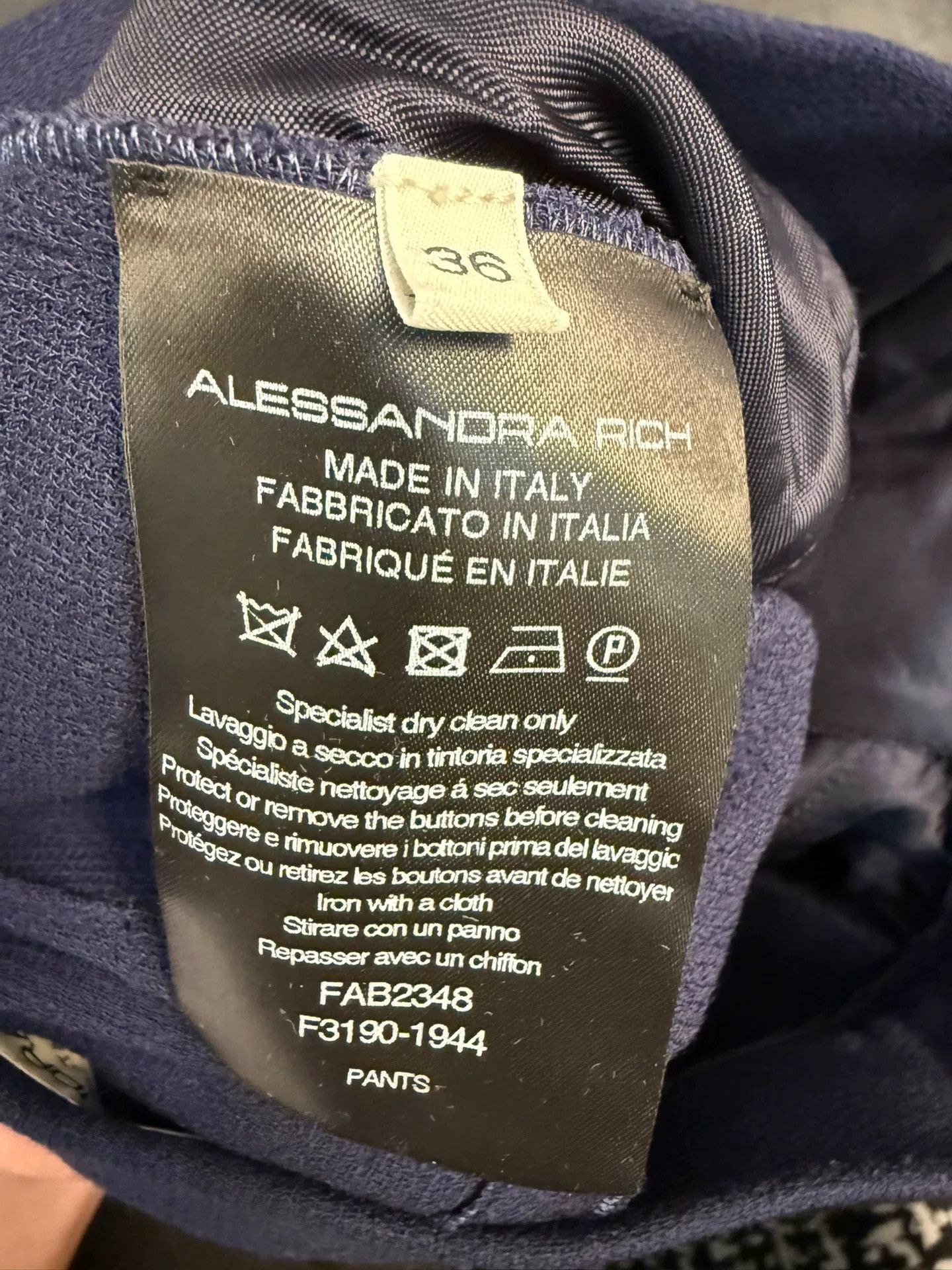 Alessandra Rich ALESSANDRA RICH Size 36 Pants Size 36" / US 14 / IT 50 - 7 Thumbnail
