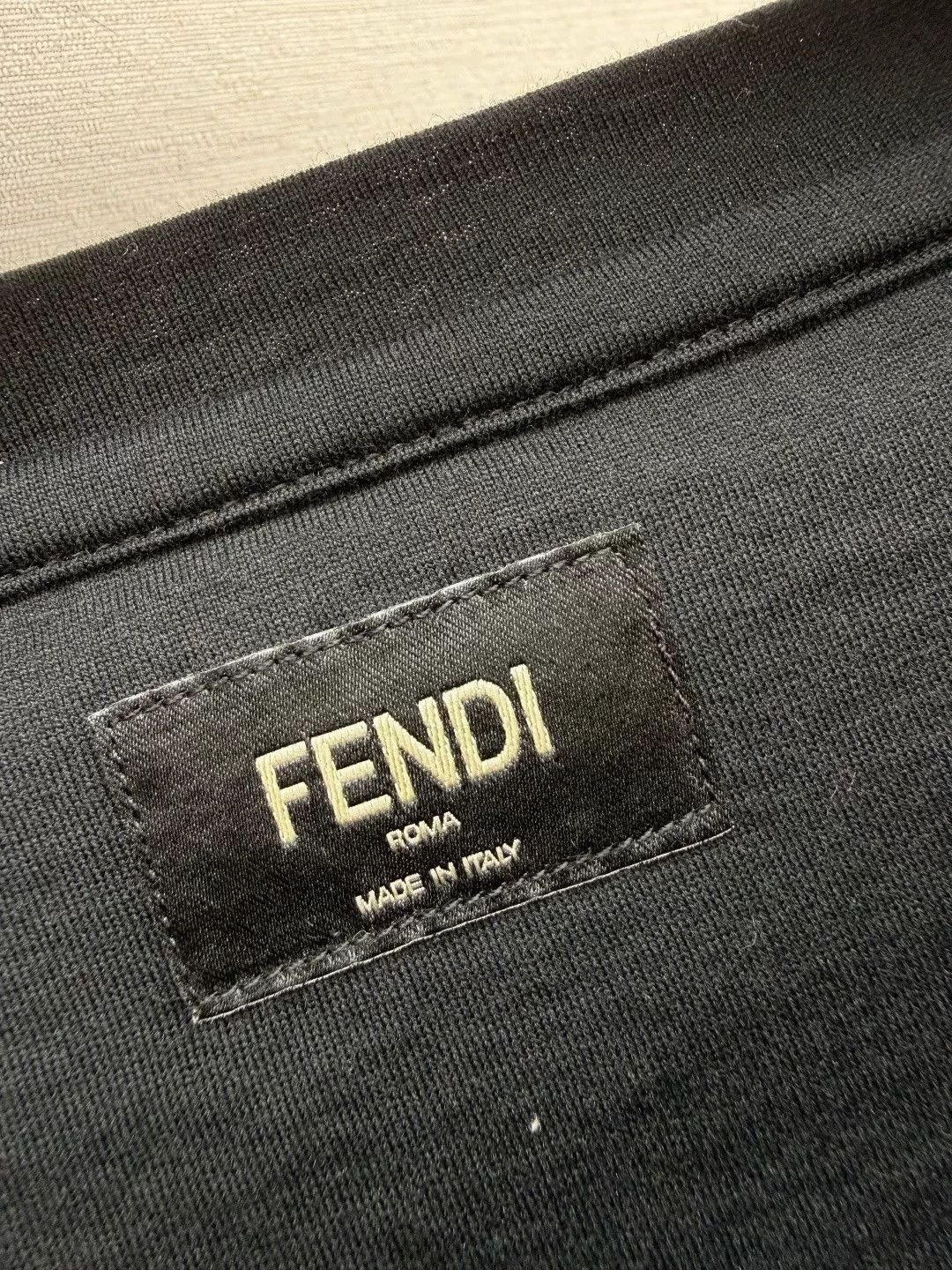 Fendi Fendi Men's Short-Sleeve T-Shirt Size US XXL / EU 58 / 5 - 3 Thumbnail