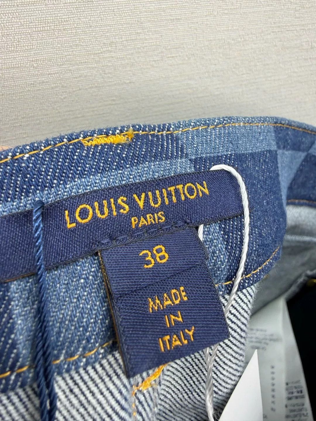 Louis Vuitton Louis Vuitton Checkerboard Jeans Size US 27 - 6 Thumbnail
