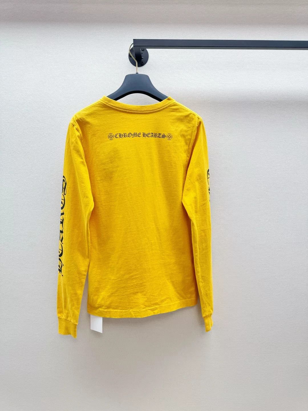 Chrome Hearts Chrome Hearts Yellow Sanskrit Long-Sleeve Top Size US S / EU 44-46 / 1 - 8 Thumbnail