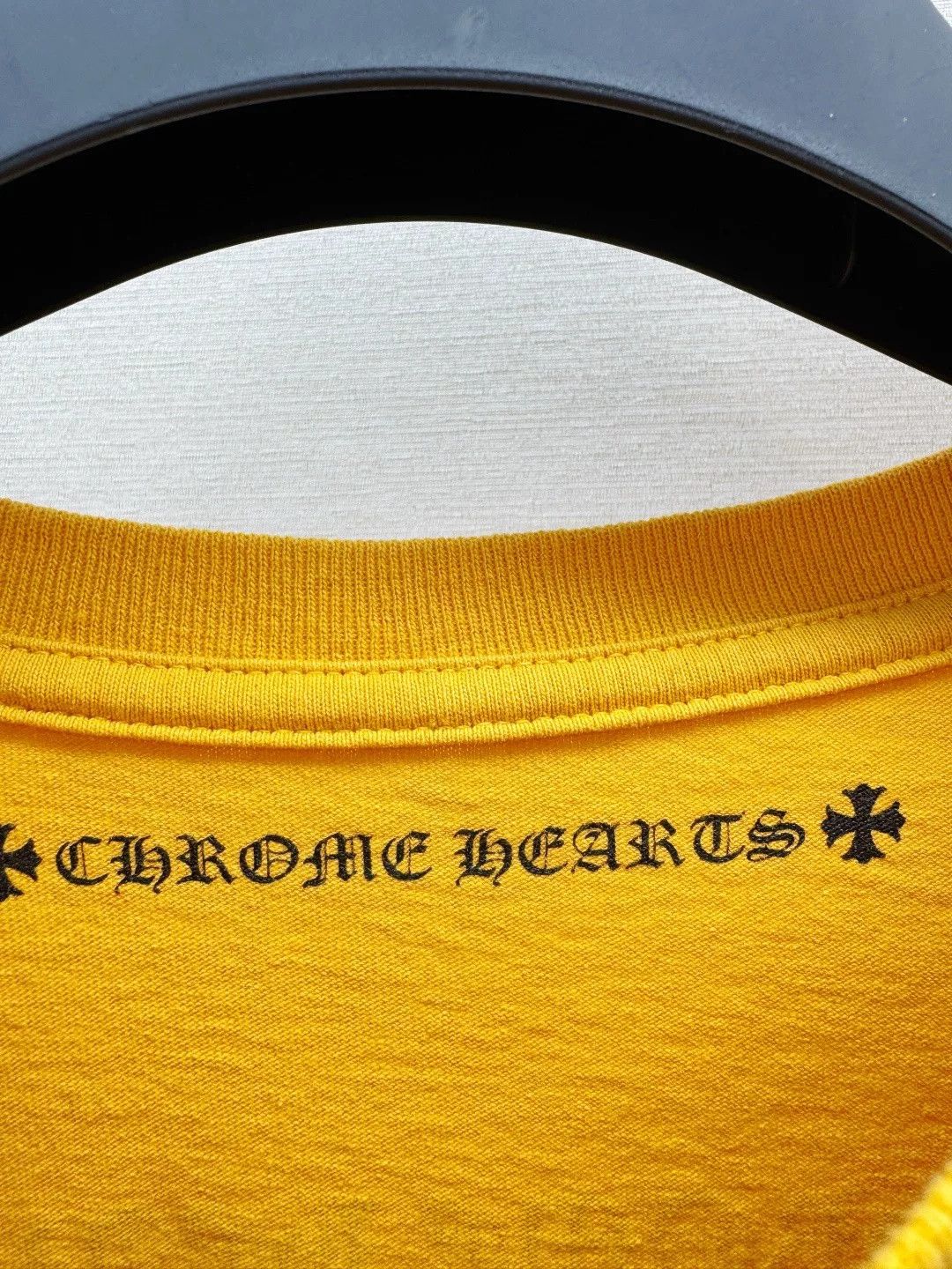 Chrome Hearts Chrome Hearts Yellow Sanskrit Long-Sleeve Top Size US S / EU 44-46 / 1 - 2 Thumbnail