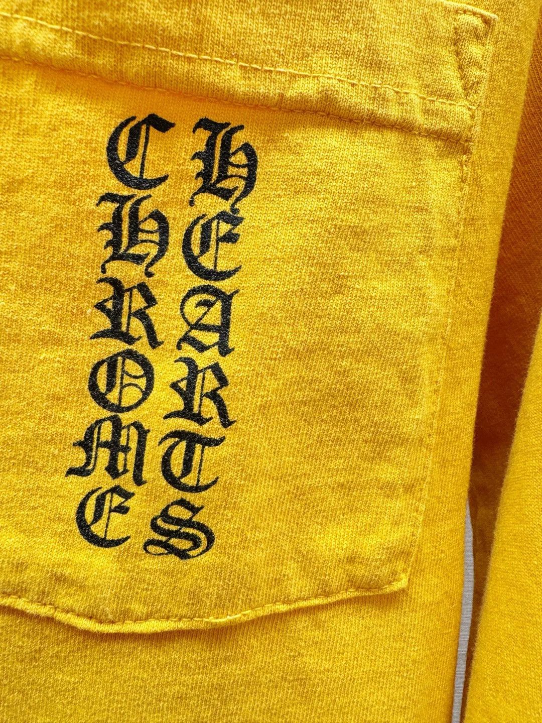 Chrome Hearts Chrome Hearts Yellow Sanskrit Long-Sleeve Top Size US S / EU 44-46 / 1 - 3 Thumbnail