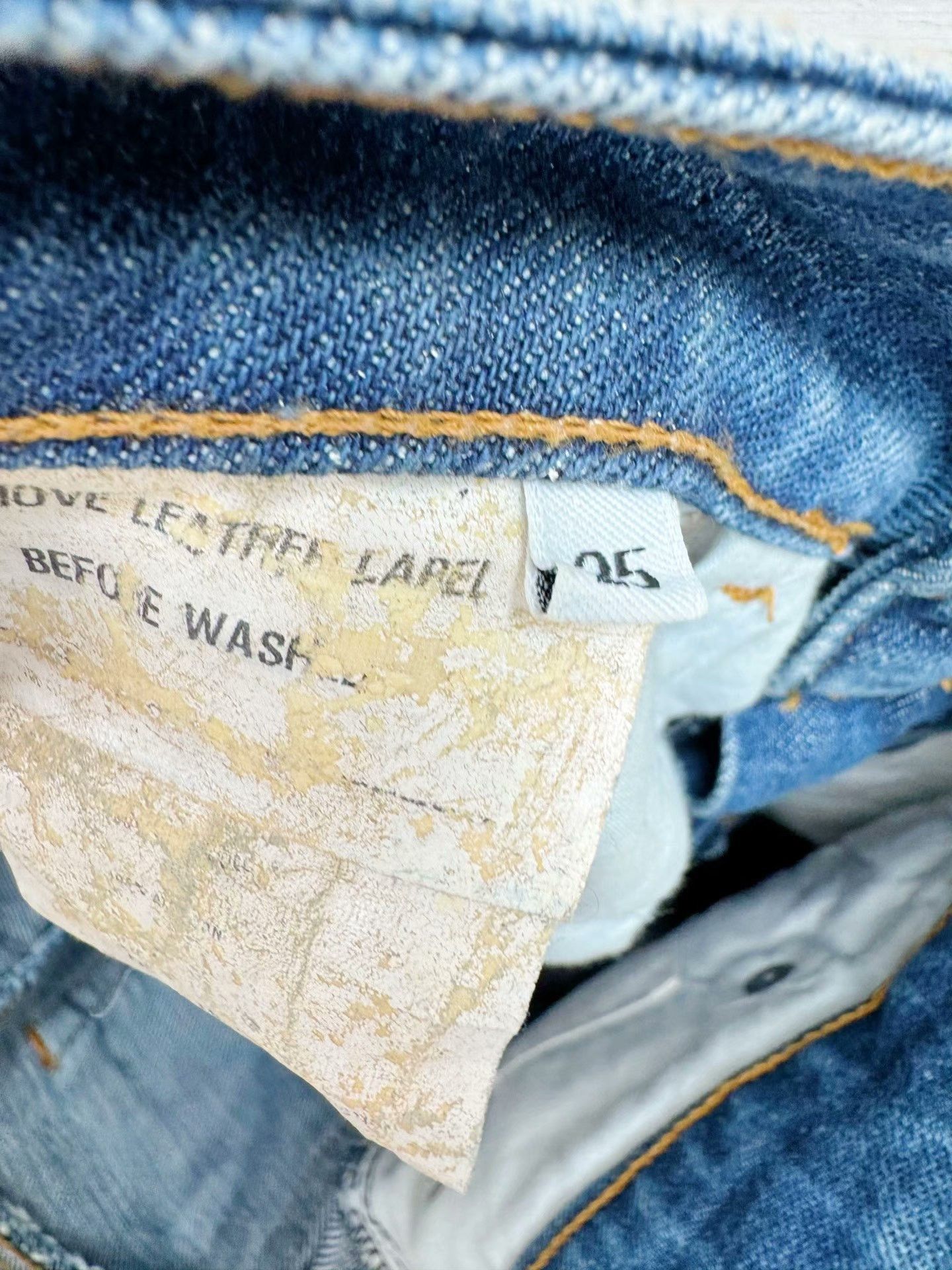 Prada Prada Vintage Jeans Size 25 Size 25" / US 0 / IT 36 - 8 Thumbnail