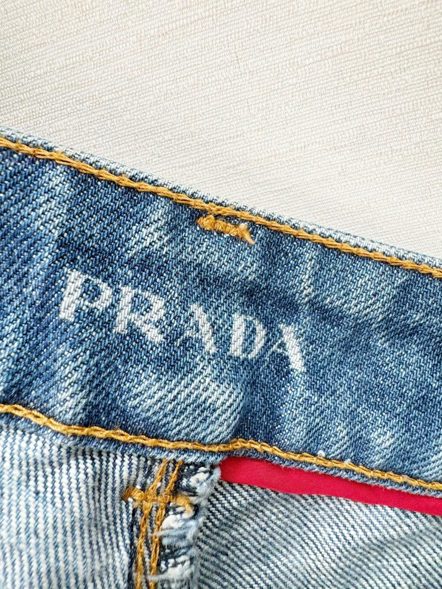 Prada Prada Vintage Jeans Size 25 Size 25" / US 0 / IT 36 - 6 Thumbnail