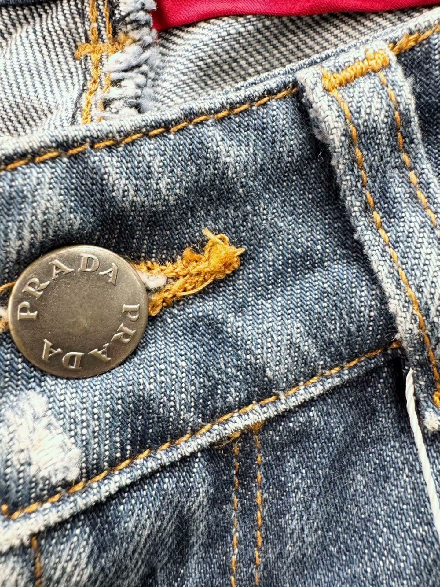 Prada Prada Vintage Jeans Size 25 Size 25" / US 0 / IT 36 - 3 Thumbnail
