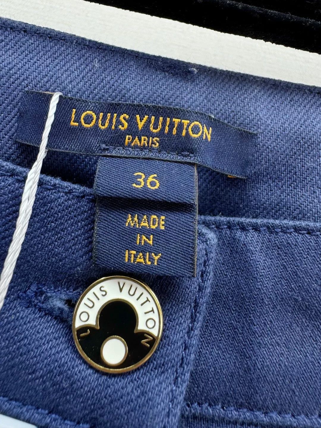 Louis Vuitton Louis Vuitton Women's Denim Jeans Size 36" / US 14 / IT 50 - 4 Thumbnail
