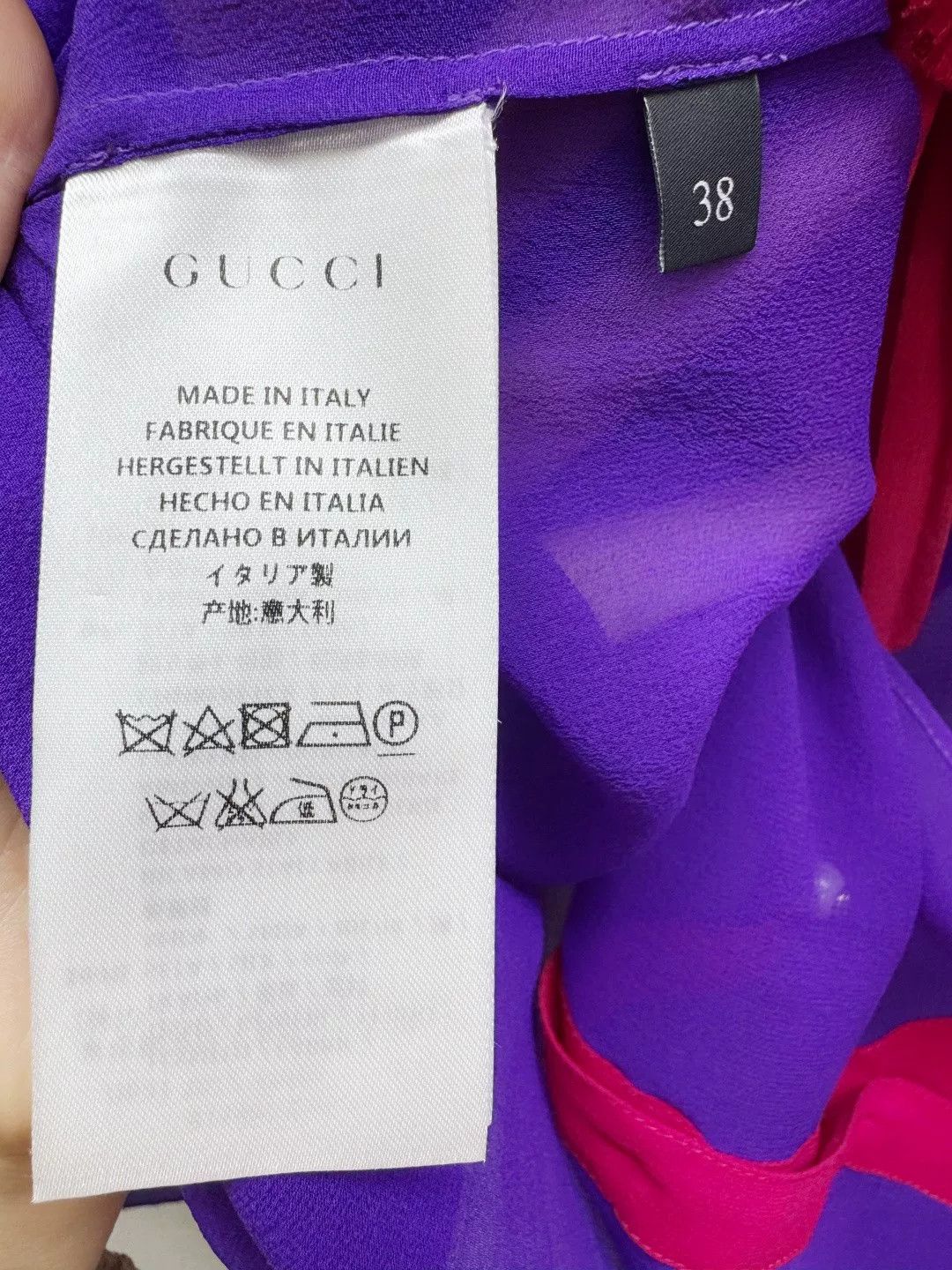 Gucci Gucci Silk Shirt Size 38 Size S / US 4 / IT 40 - 5 Thumbnail