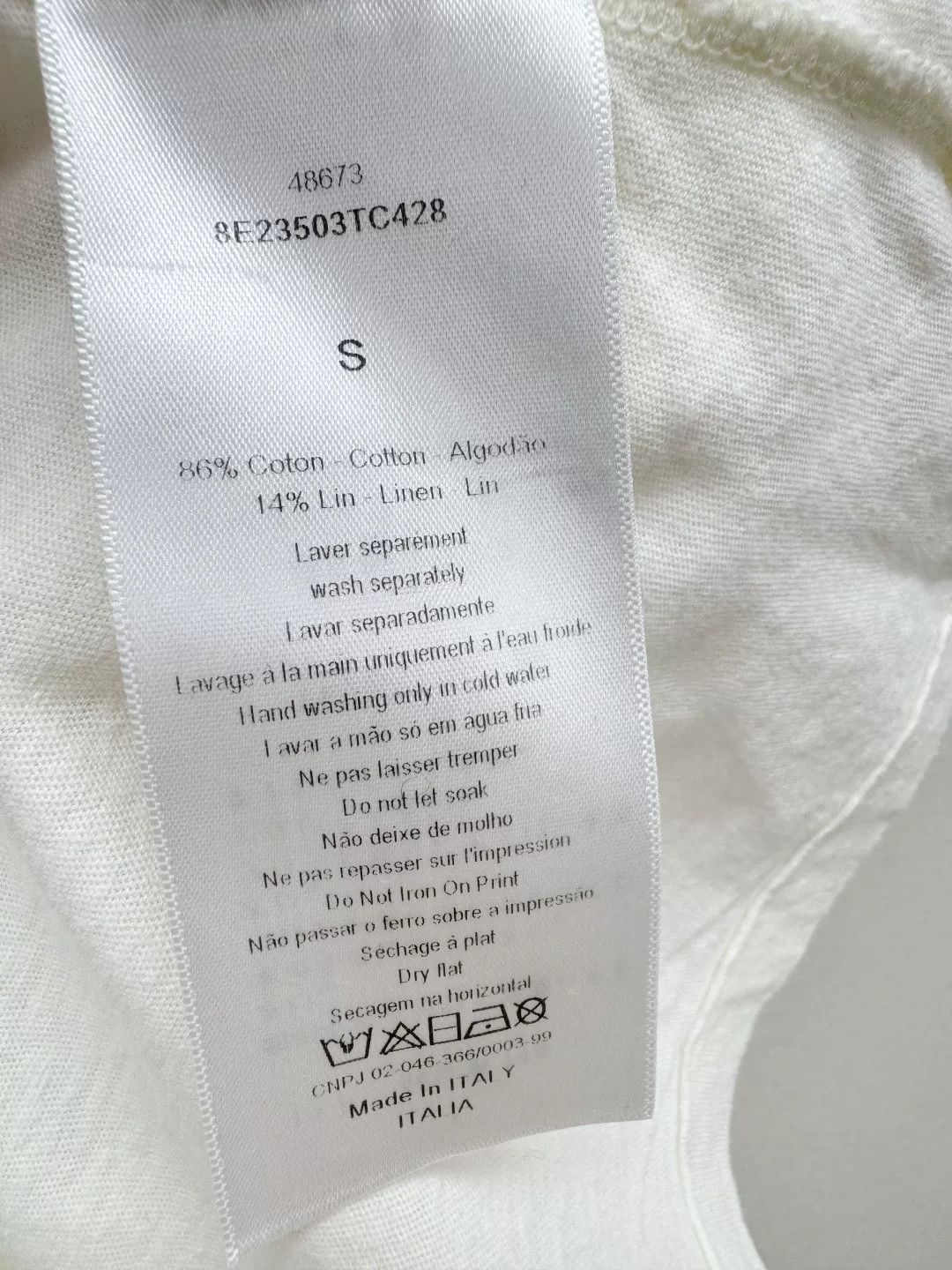 Dior Dior Classic Printed Short Sleeve Size US S / EU 44-46 / 1 - 6 Thumbnail