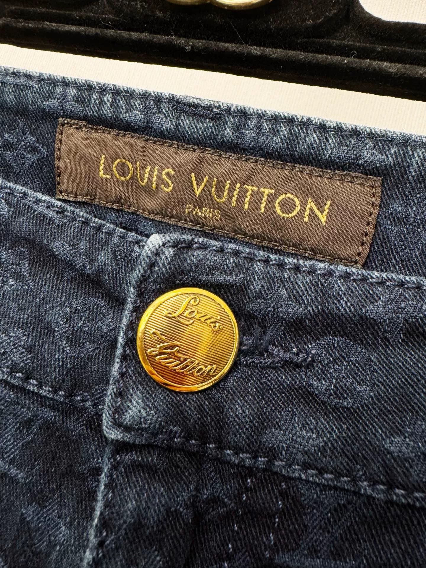 Louis Vuitton Louis Vuitton Monogram Jeans Size 38" / US 16 / IT 52 - 2 Thumbnail
