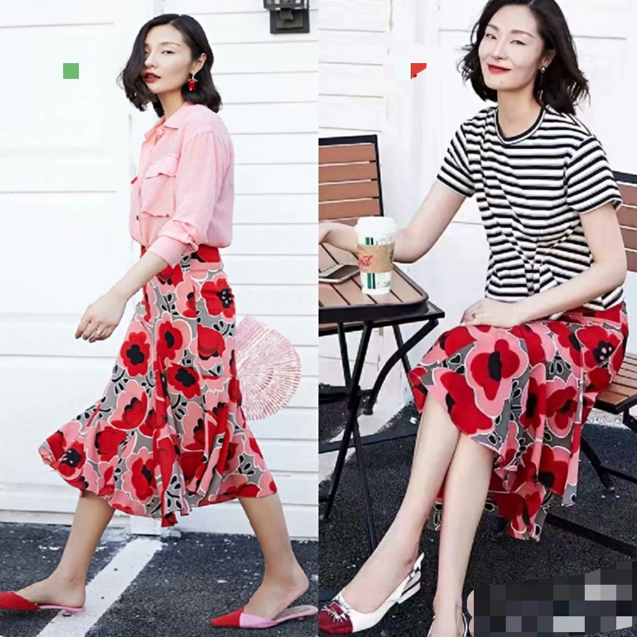 Gucci Gucci Silk Floral Pleated Long Skirt Size 38" / US 16 / IT 52 - 7 Thumbnail