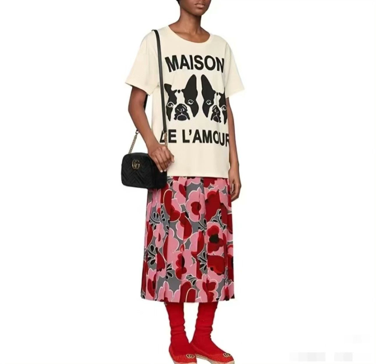Gucci Gucci Silk Floral Pleated Long Skirt Size 38" / US 16 / IT 52 - 8 Thumbnail