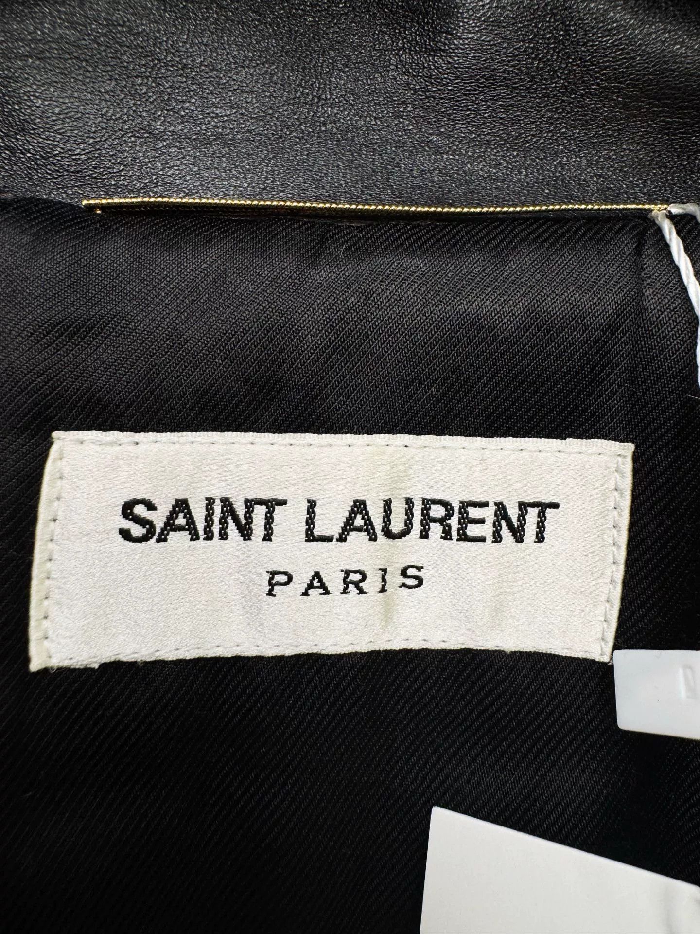 Saint Laurent Paris Saint Laurent Leather Jacket Size XXS / US 00 / IT 34 - 2 Thumbnail