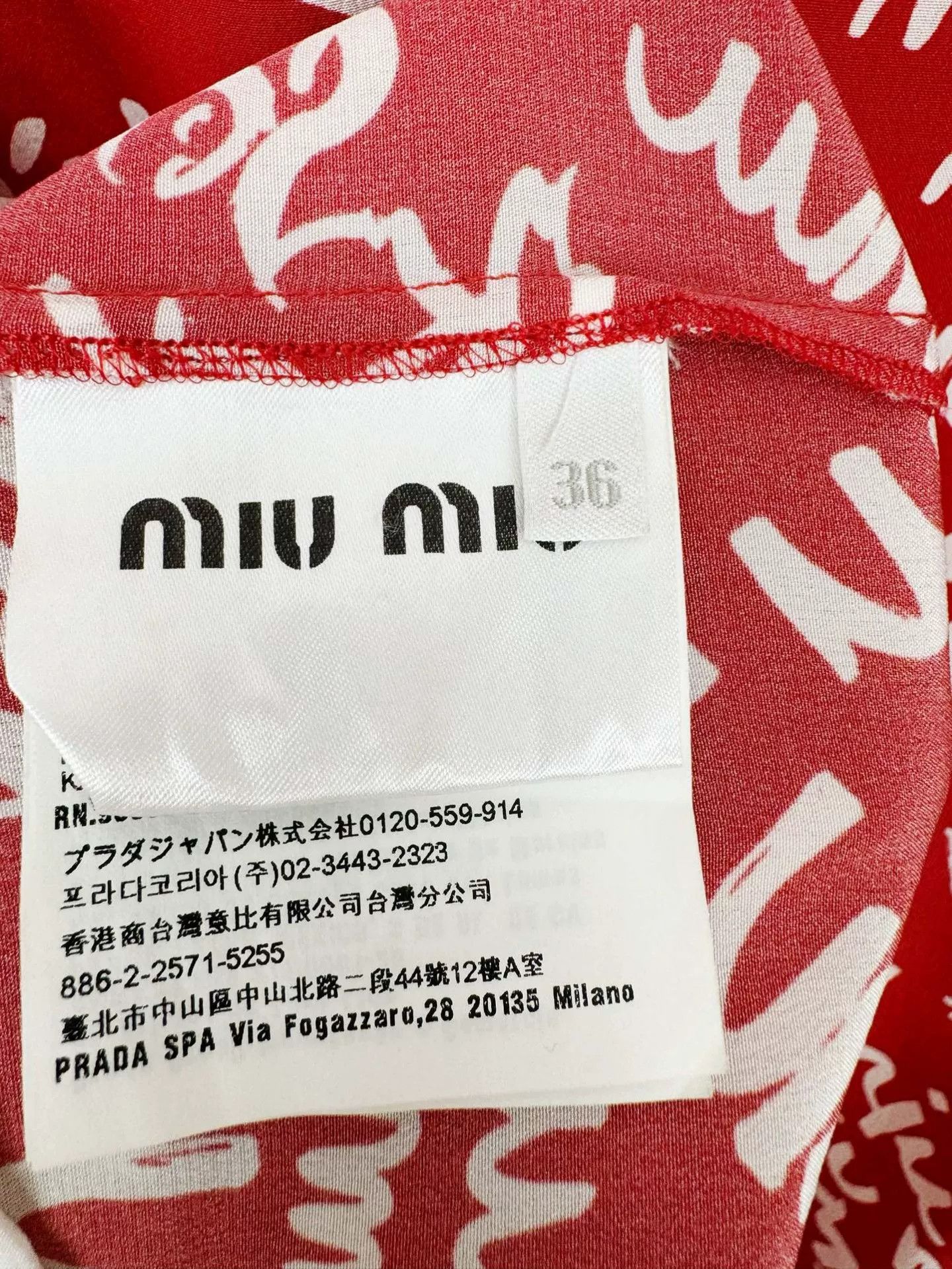 Miu Miu Miumiu Silk Shirt Size XS / US 0-2 / IT 36-38 - 4 Thumbnail