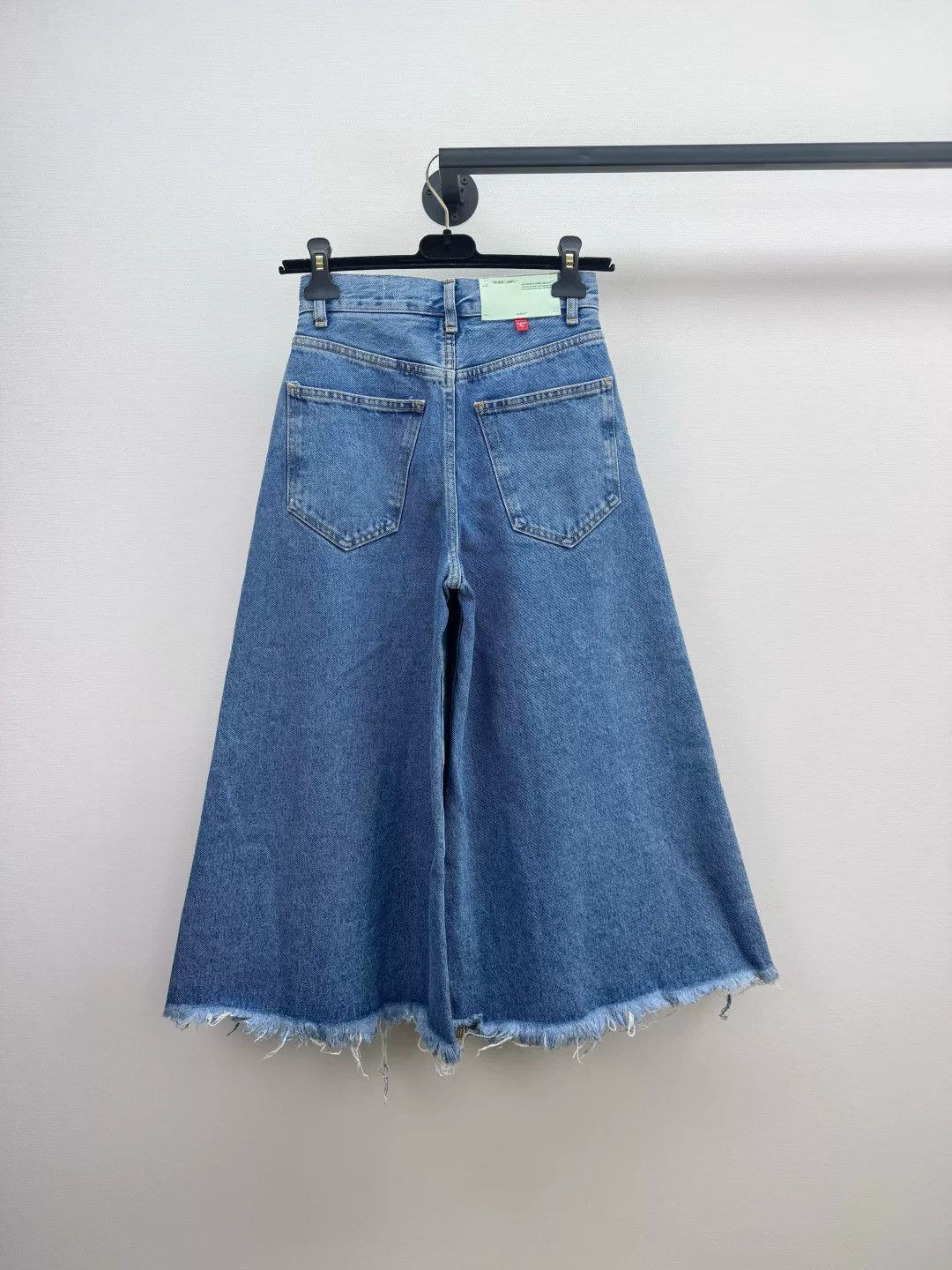 Off-White Off-White New Denim Skirt Pants Size 25" / US 0 / IT 36 - 4 Thumbnail