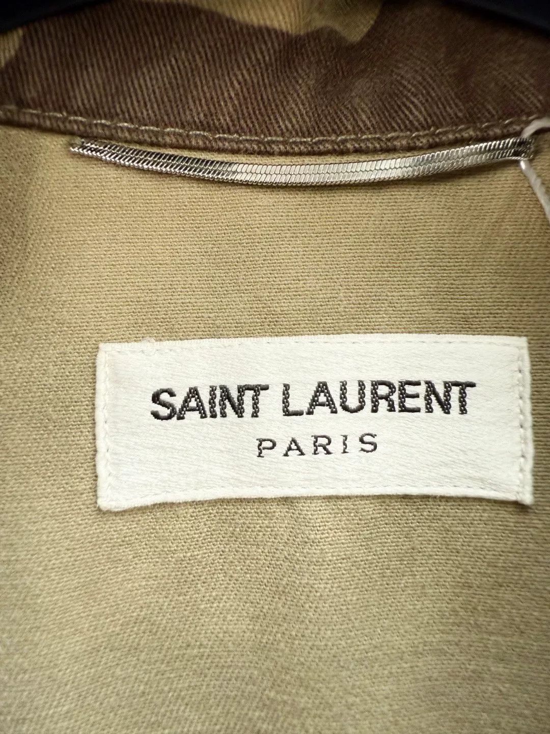Saint Laurent Paris Saint Laurent SLP Utility Camouflage Jacket Size US S / EU 44-46 / 1 - 2 Thumbnail