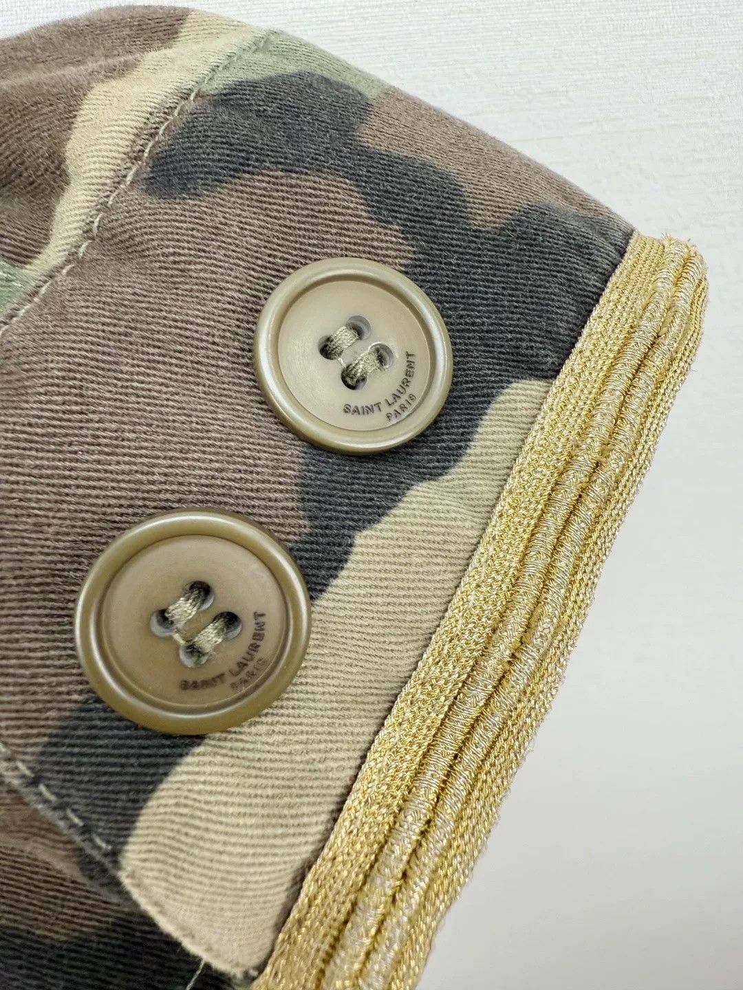 Saint Laurent Paris Saint Laurent SLP Utility Camouflage Jacket Size US S / EU 44-46 / 1 - 4 Thumbnail