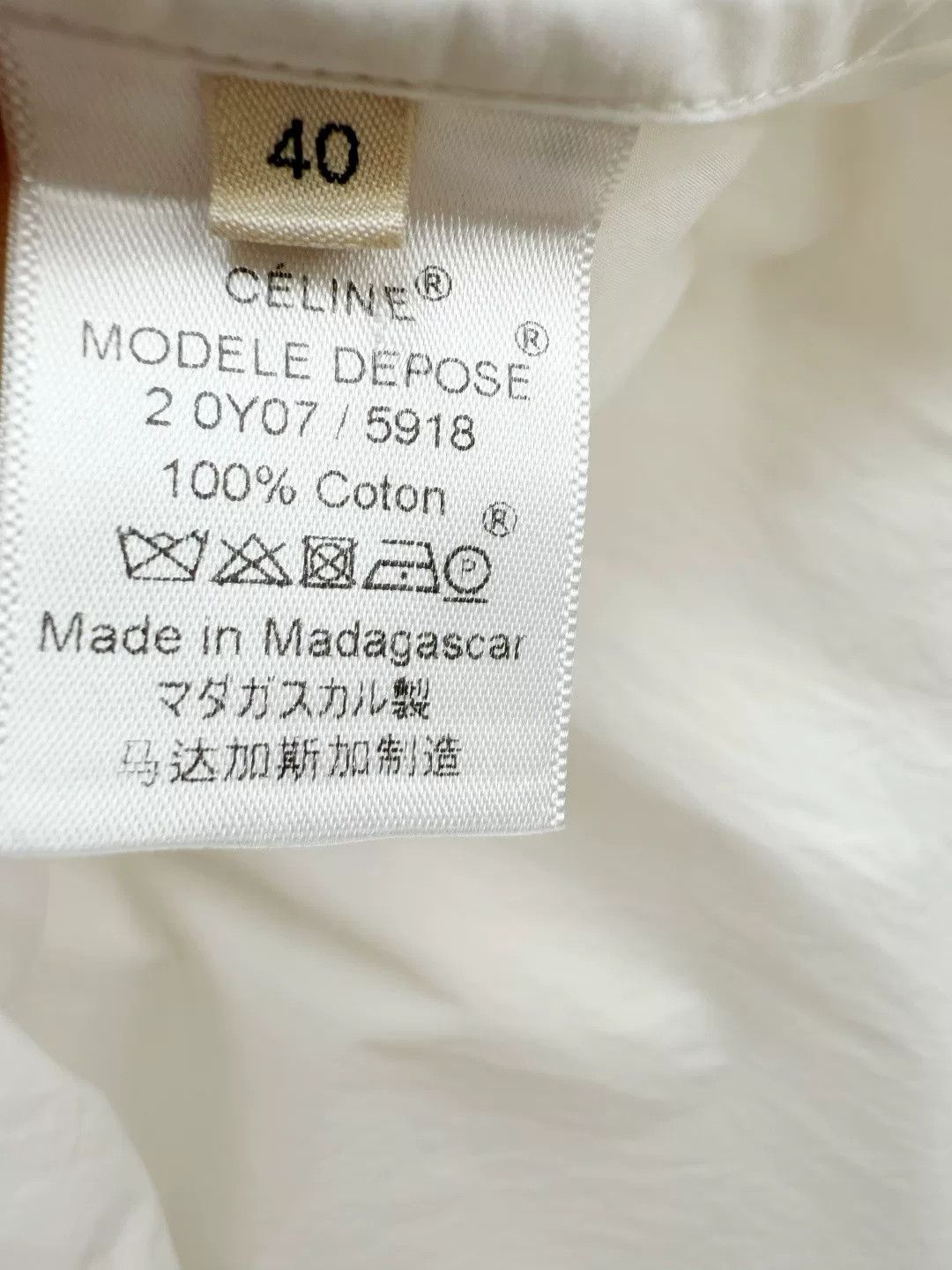 Celine Vintage Celine Women's Shirt Size S / US 4 / IT 40 - 8 Thumbnail