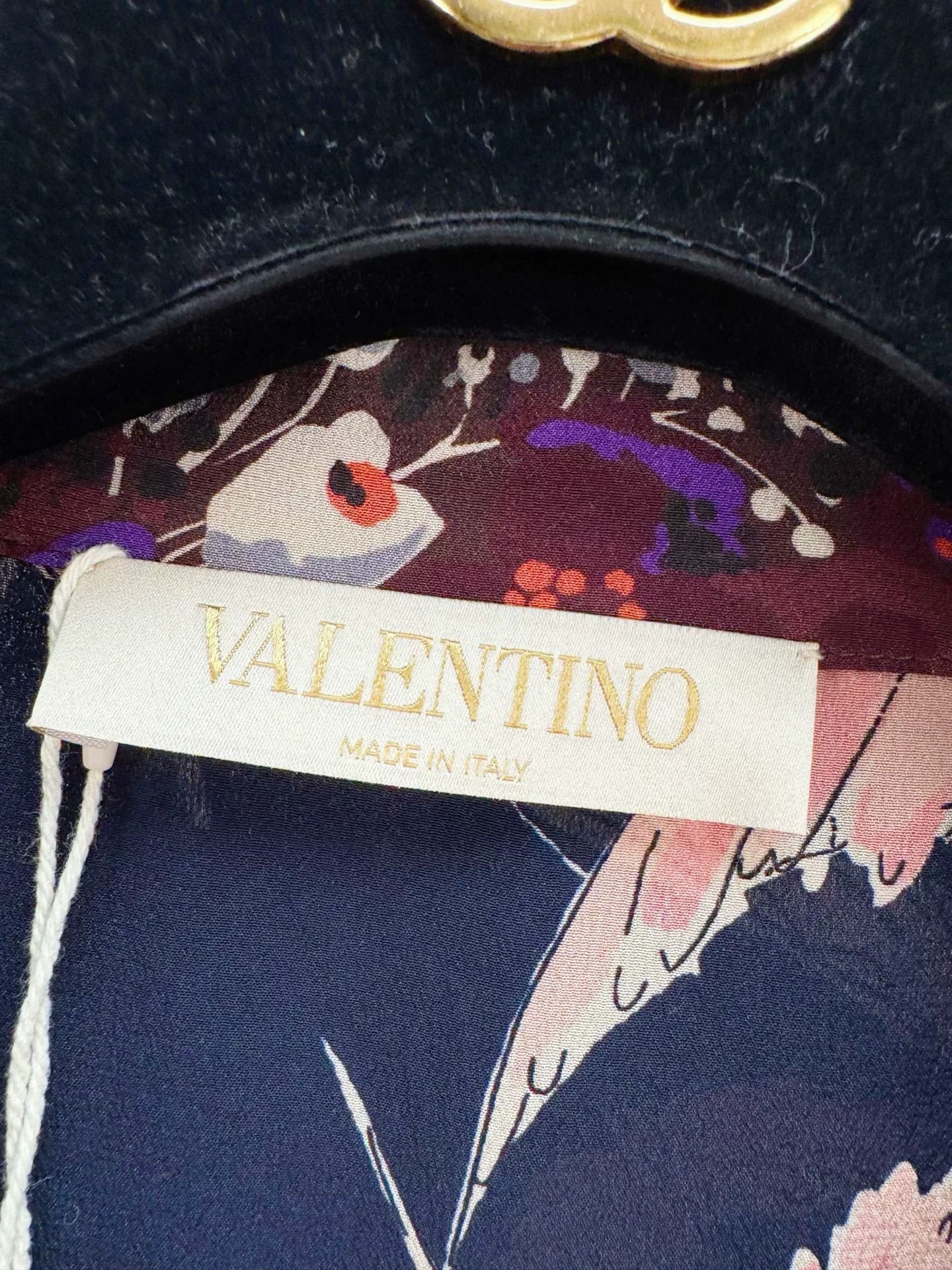 Valentino Valentino Floral Silk Shirt Size US M / EU 48-50 / 2 - 2 Thumbnail