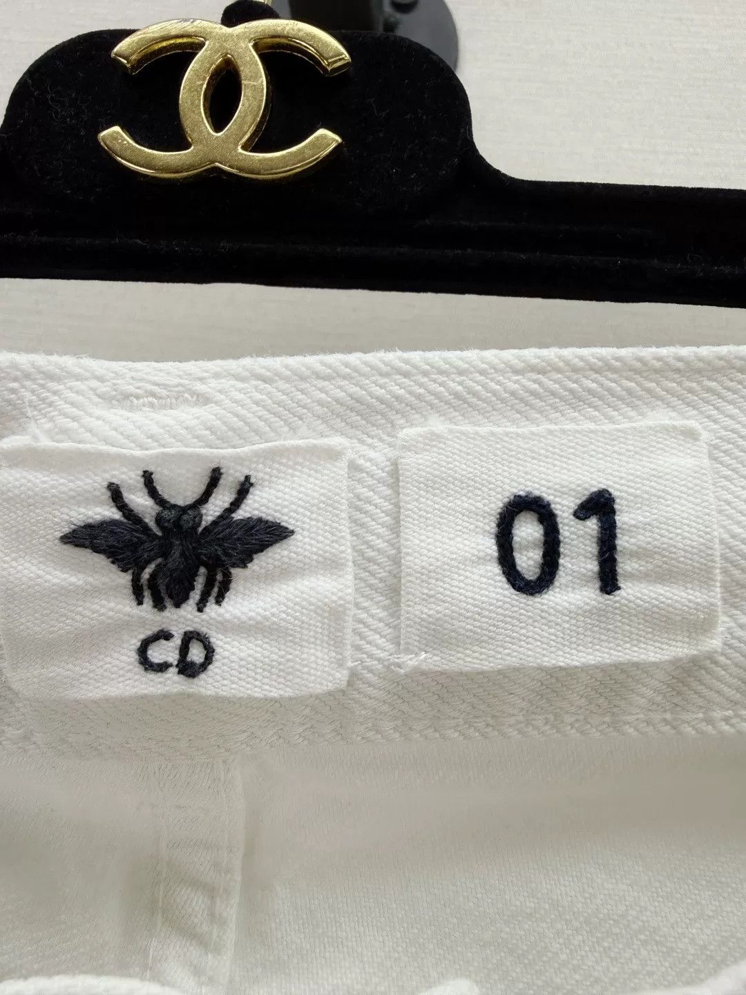 Dior Dior Embroidered Logo Jeans Size 36" / US 14 / IT 50 - 3 Thumbnail