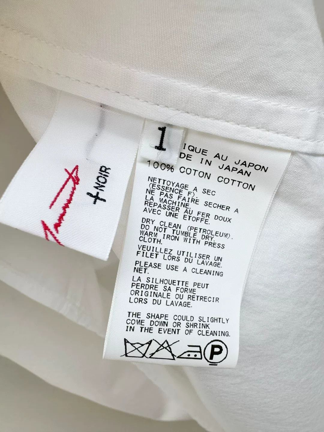 Yohji Yamamoto Yohji Yamamoto Irregular Shirt Size US S / EU 44-46 / 1 - 3 Thumbnail