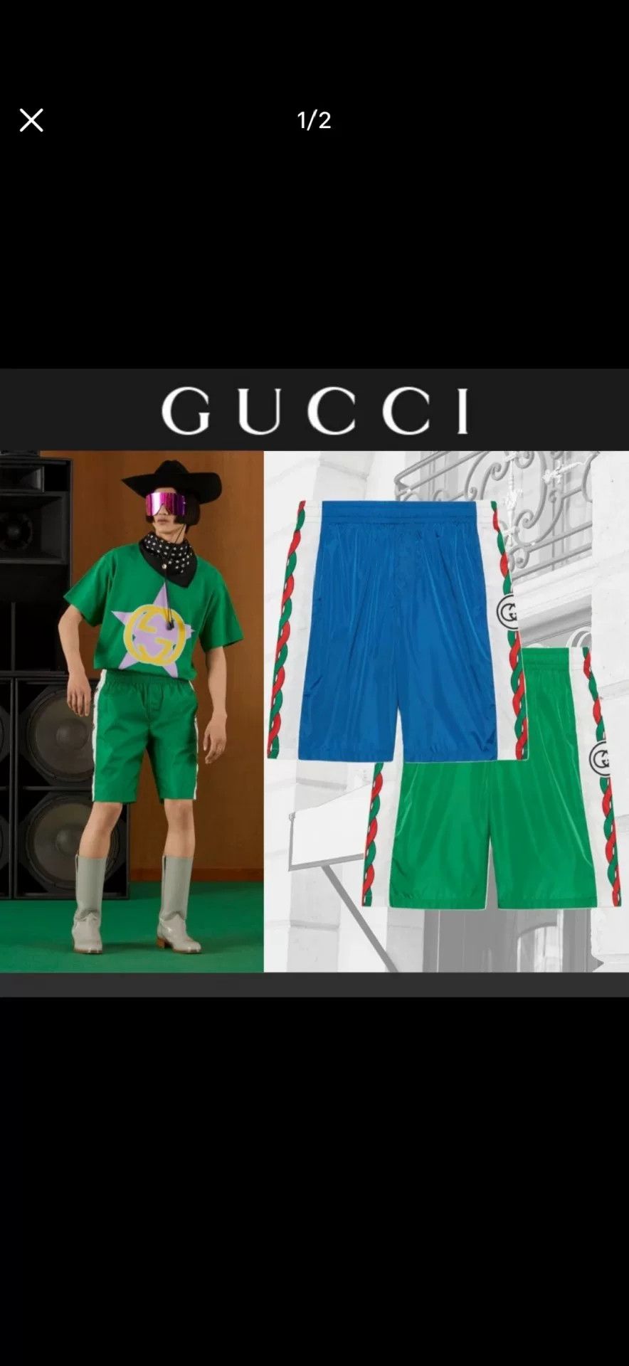 Gucci Gucci Short-Sleeve T-Shirt M Size US M / EU 48-50 / 2 - 8 Thumbnail