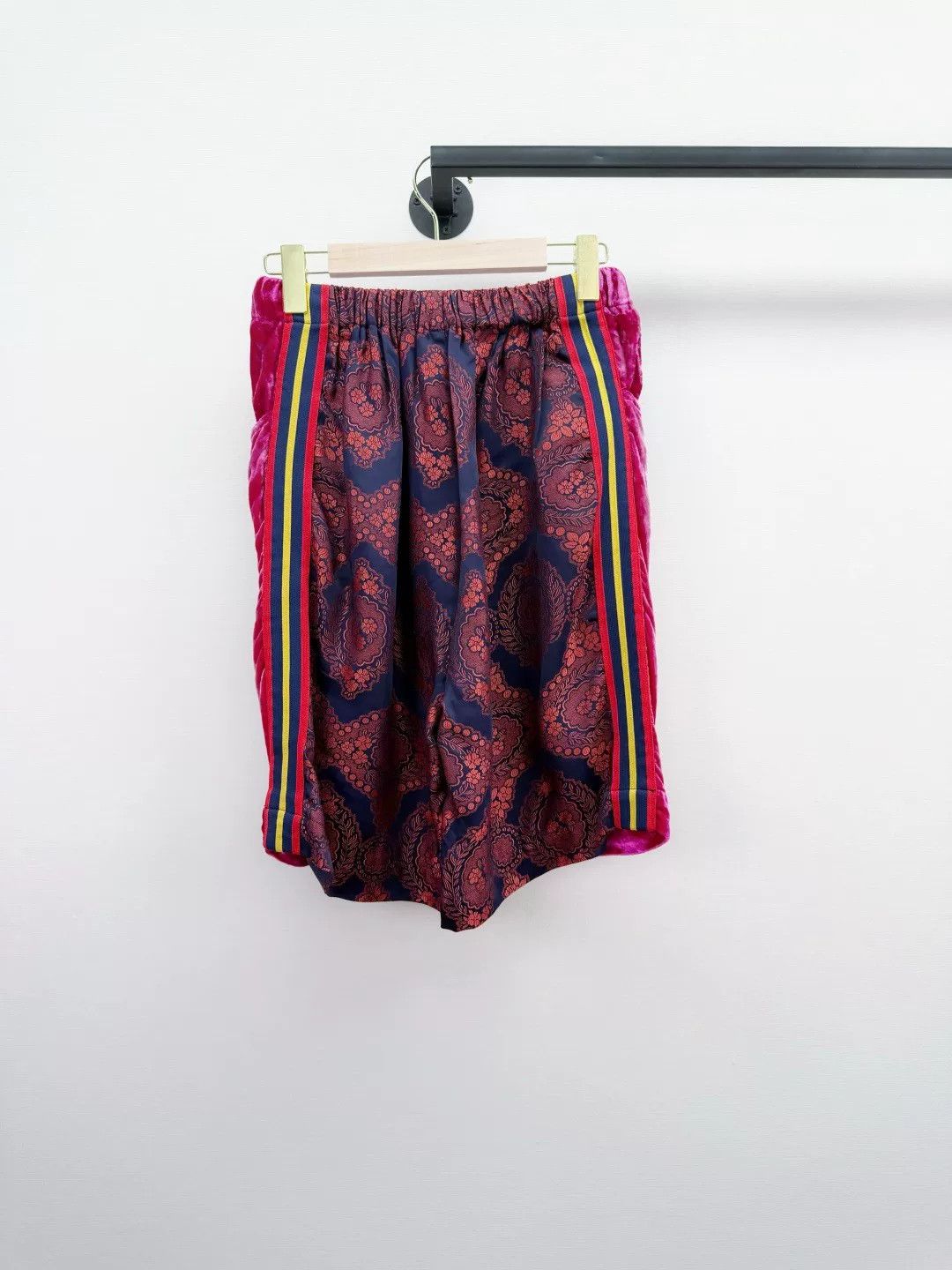 Gucci Gucci Velvet Spliced Cropped Sweatpants Size 22" - 3 Thumbnail
