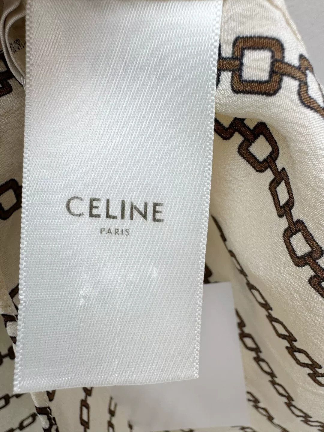 Celine Celine Striped Silk Shirt Size XS / US 0-2 / IT 36-38 - 4 Thumbnail