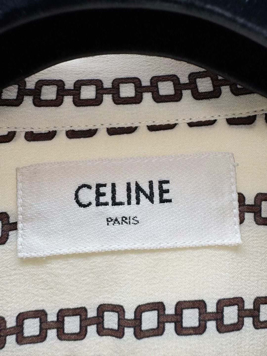 Celine Celine Striped Silk Shirt Size XS / US 0-2 / IT 36-38 - 2 Thumbnail