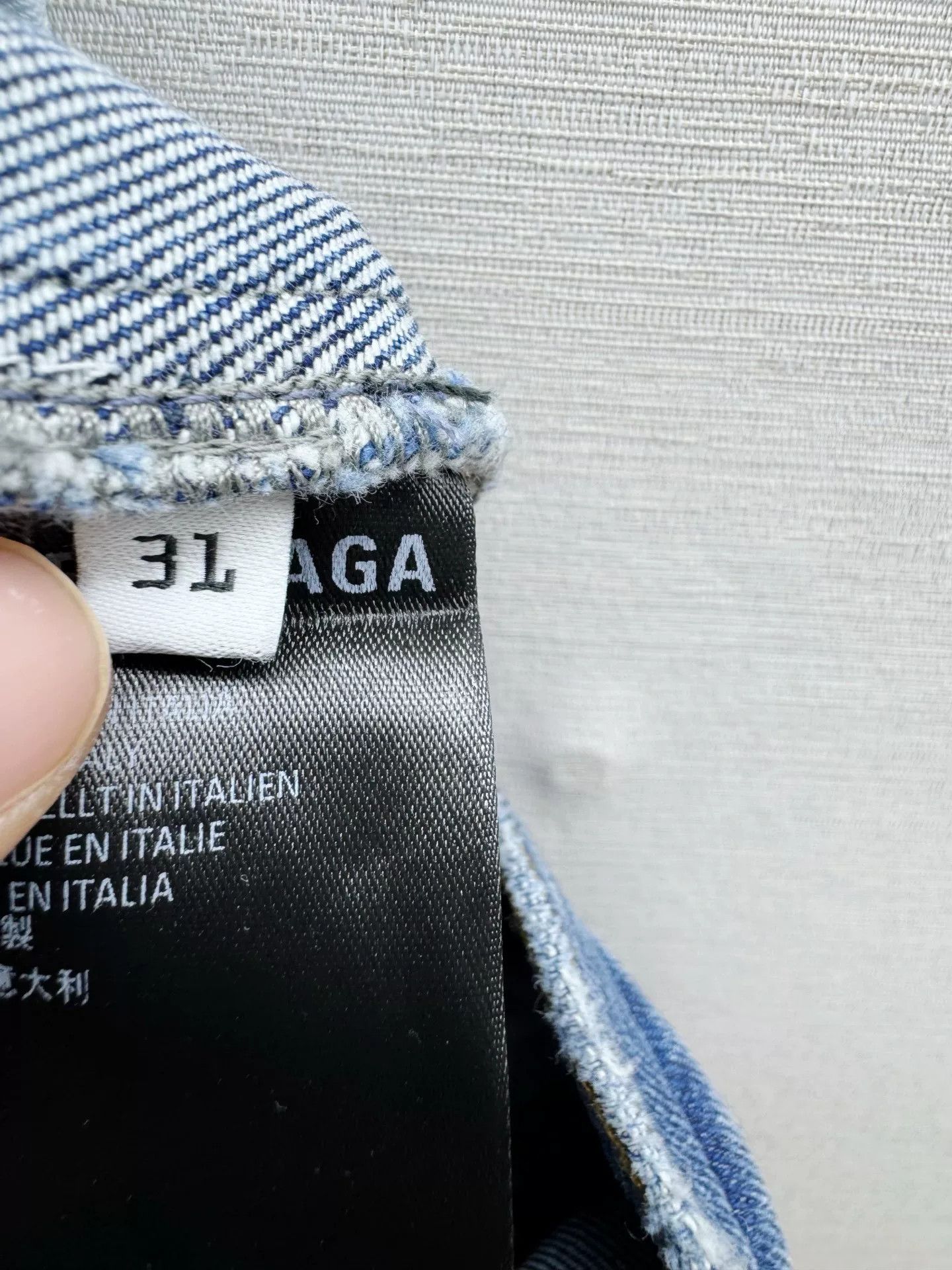 Balenciaga Balenciaga New With Tags Jeans Size US 31 - 7 Thumbnail